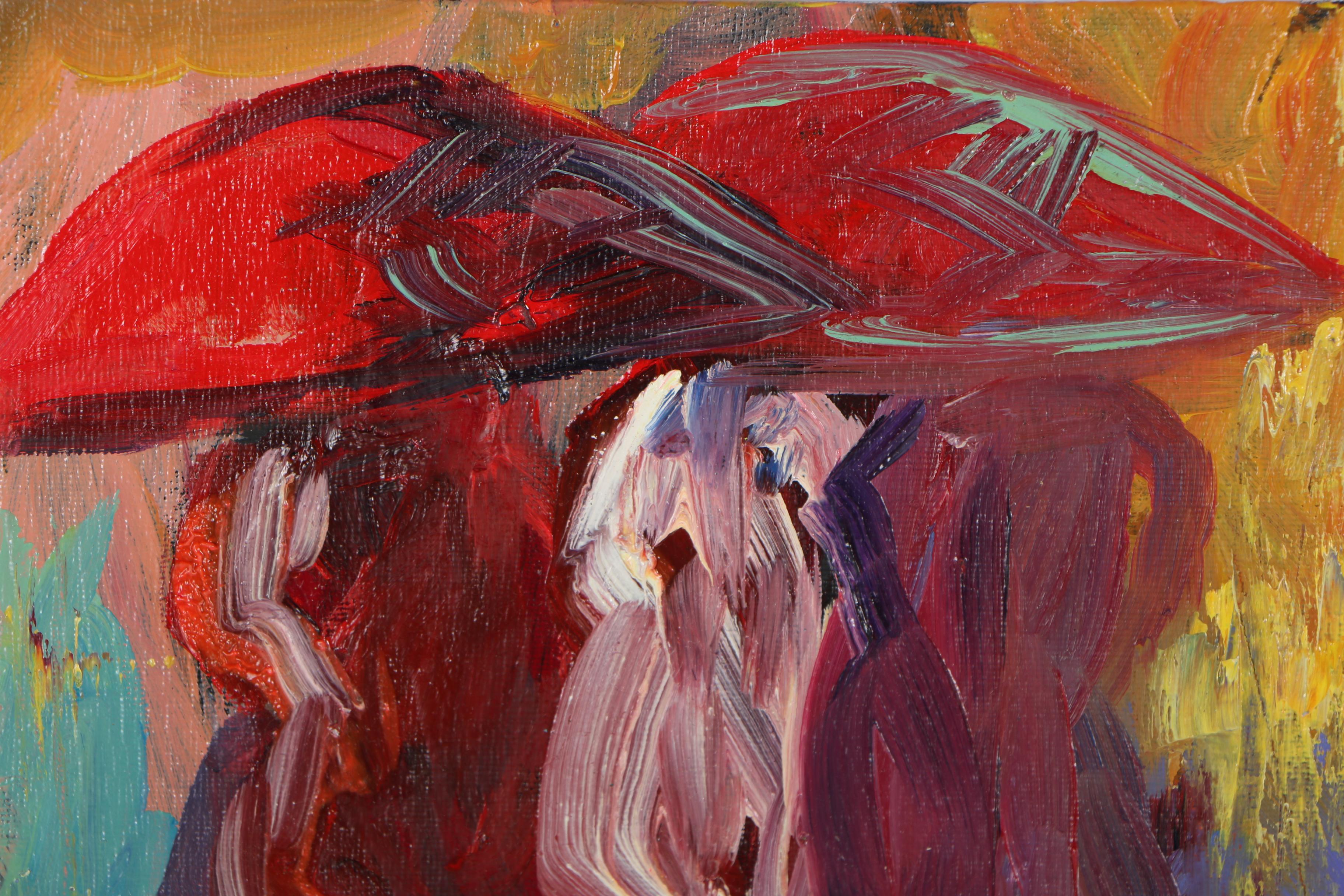Claire McElveen Oil Painting "Night on the Town"