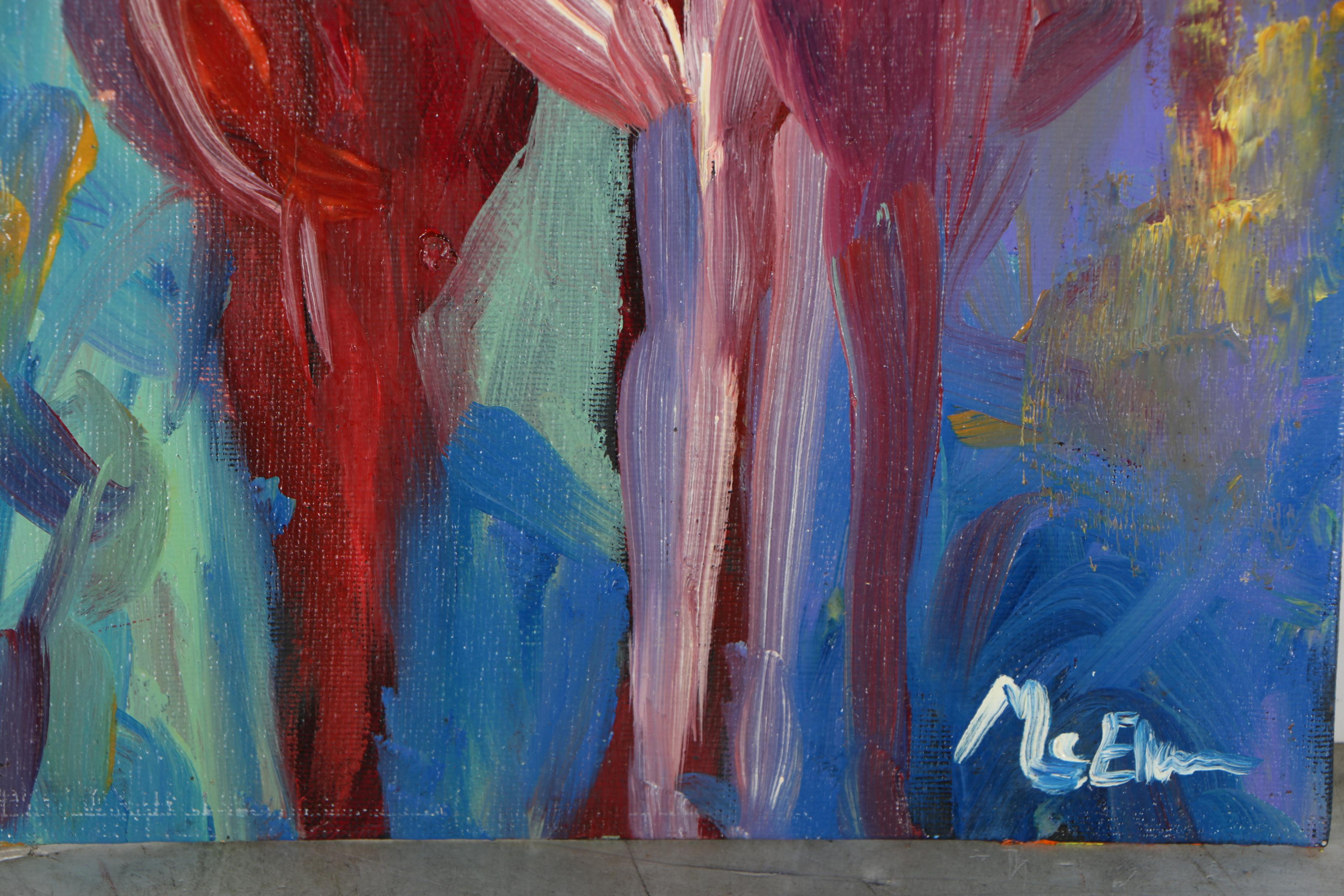 Claire McElveen Oil Painting "Night on the Town"