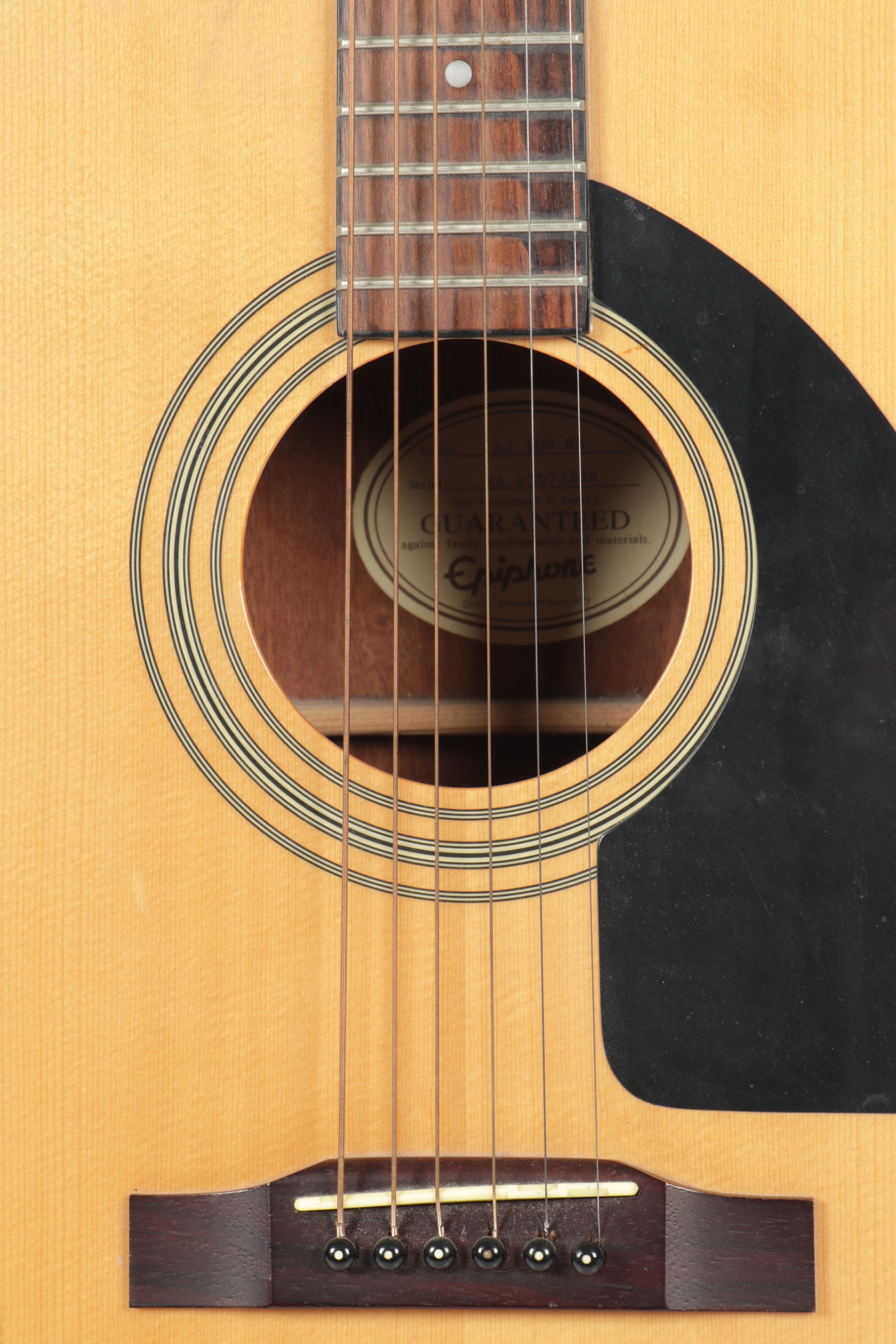 Gibson AJ-100 Epiphone Acoustic Guitar