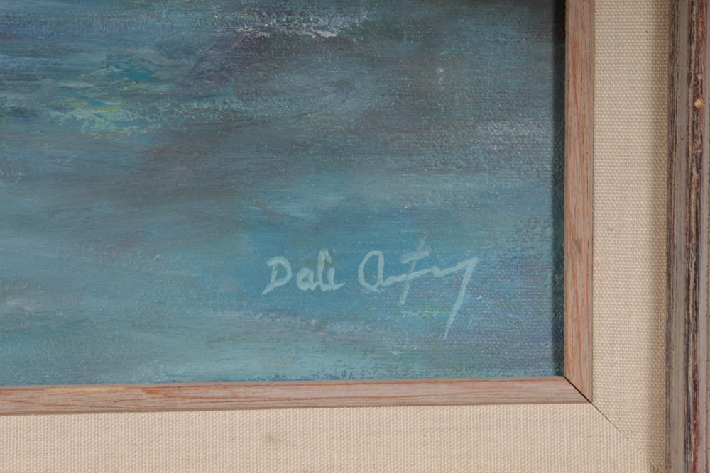 Riverboat Oil Painting