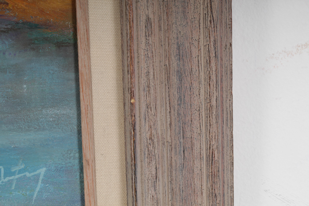 Riverboat Oil Painting