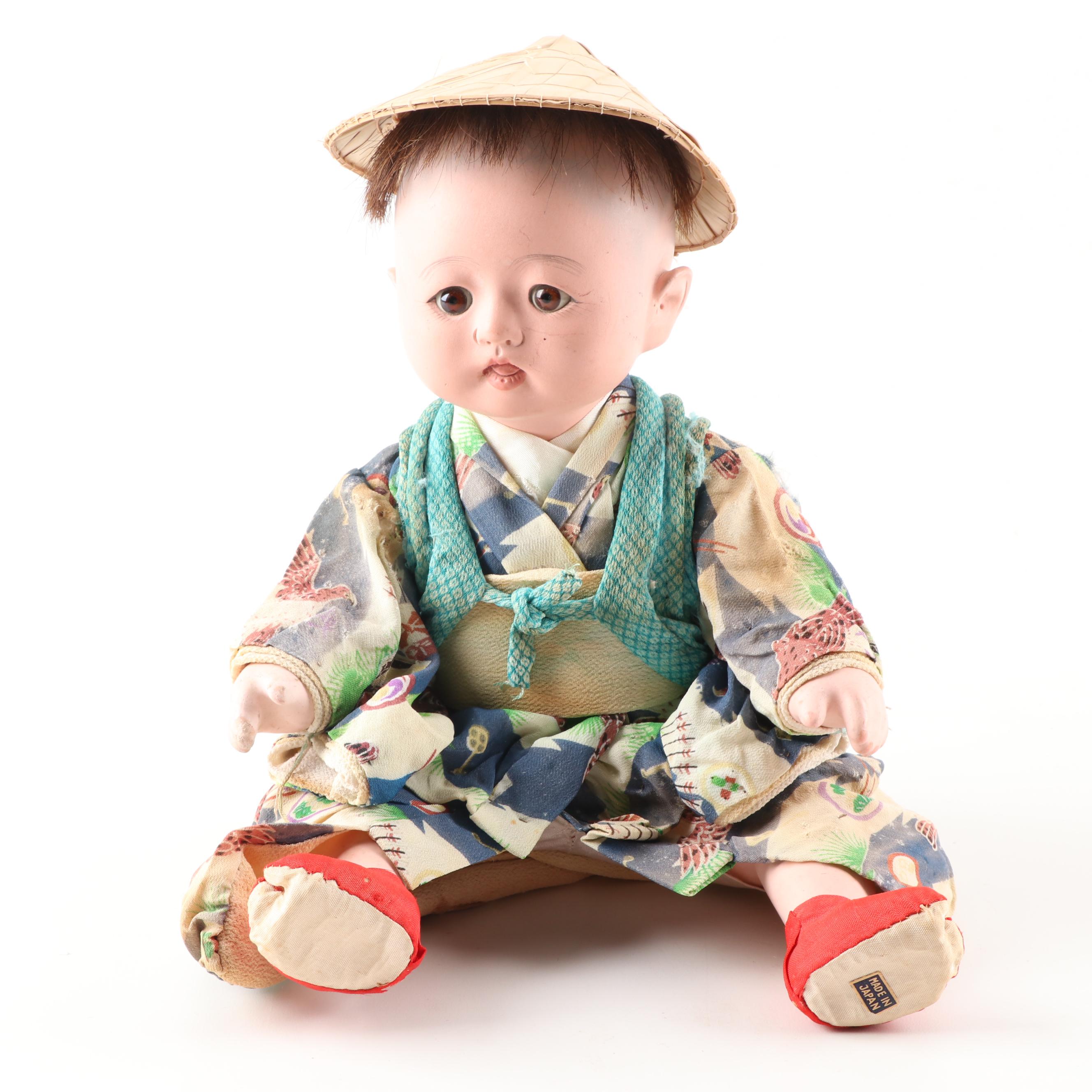 Japanese Ceramic Doll