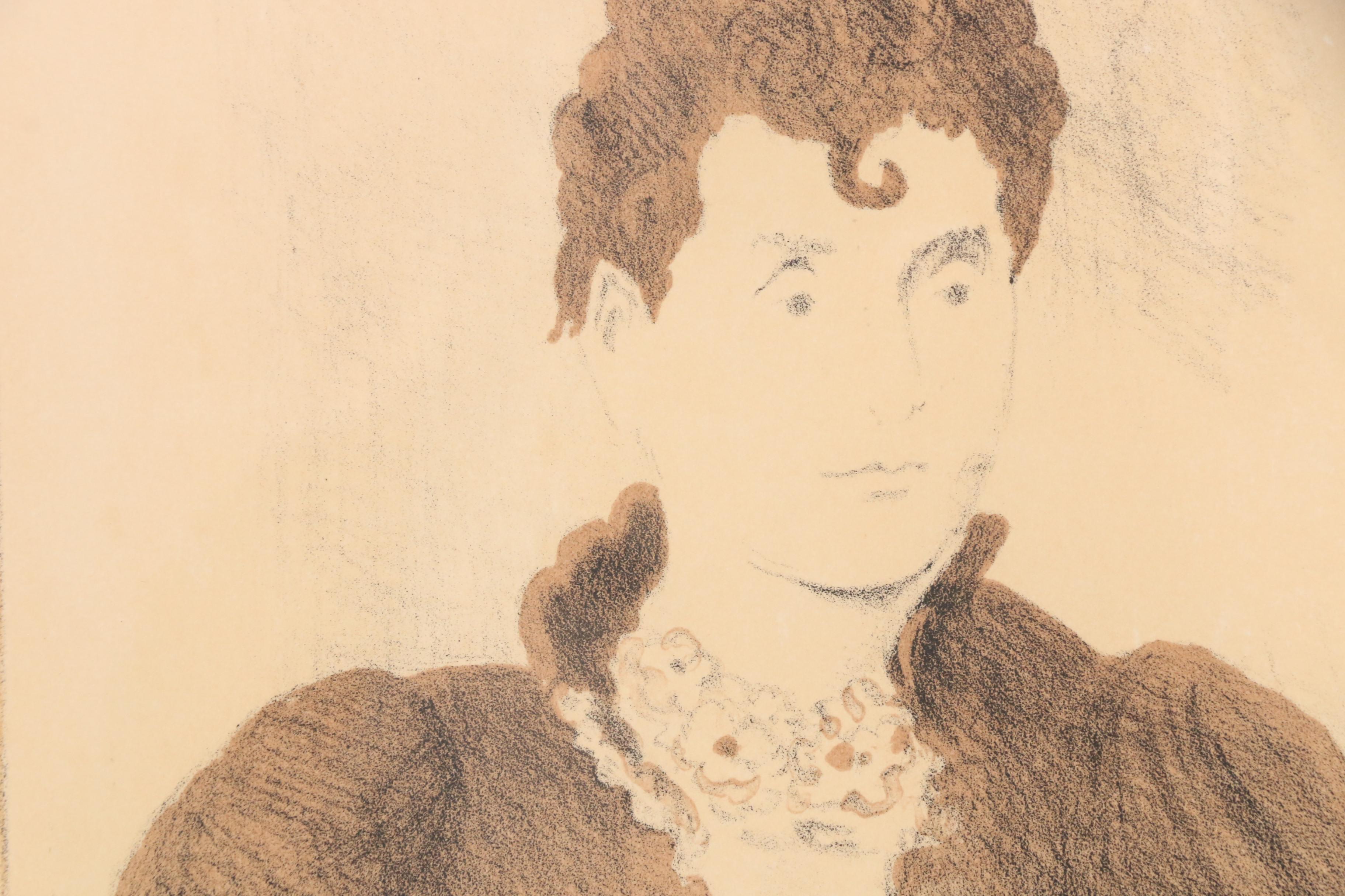 Raphael Soyer Lithograph "Mother", 1969