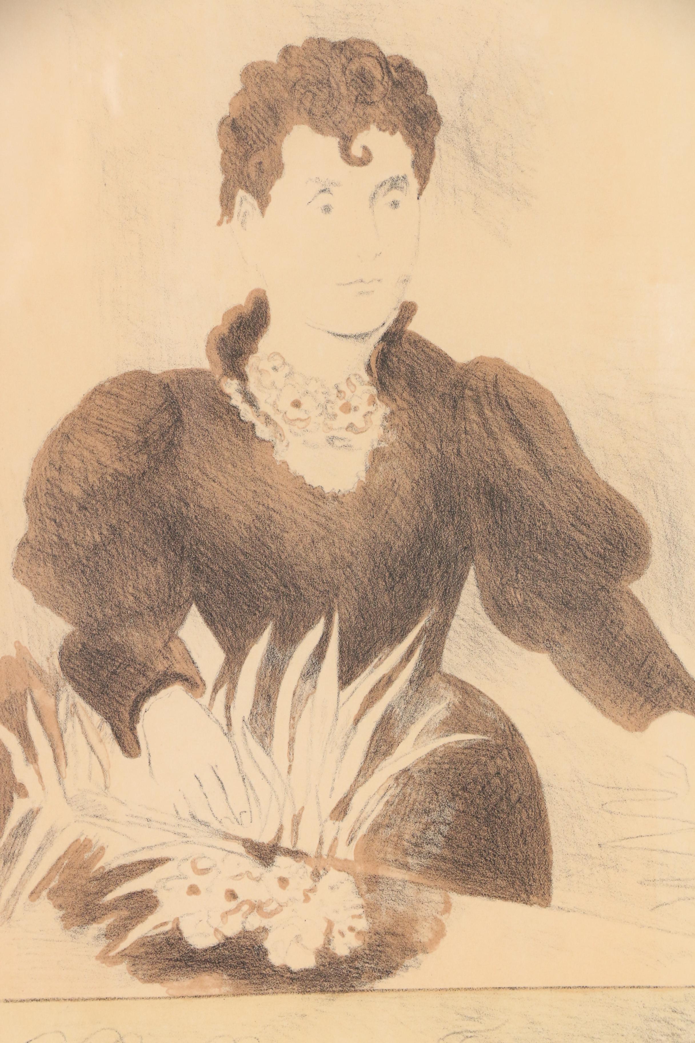 Raphael Soyer Lithograph "Mother", 1969