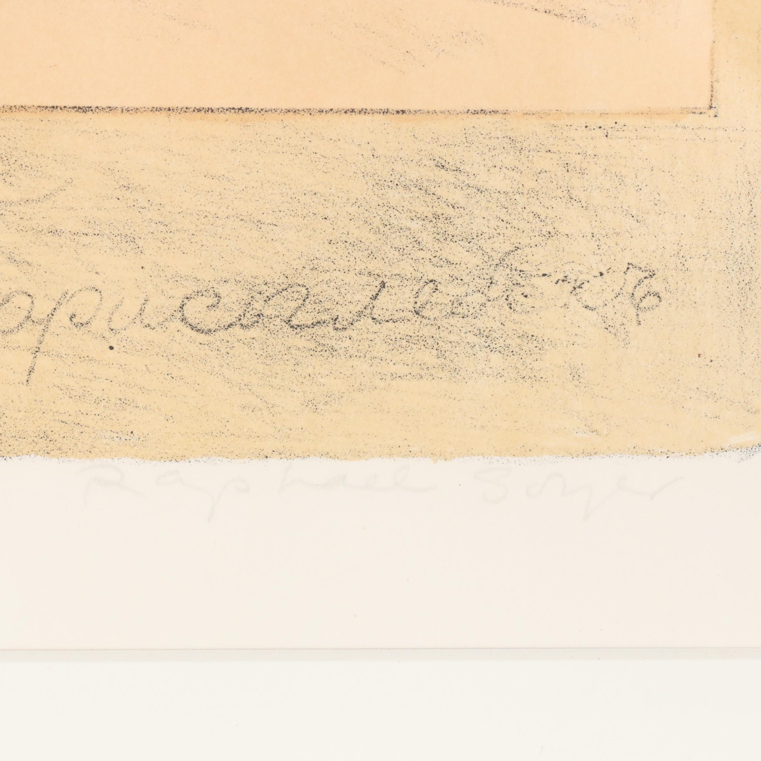 Raphael Soyer Lithograph "Mother", 1969