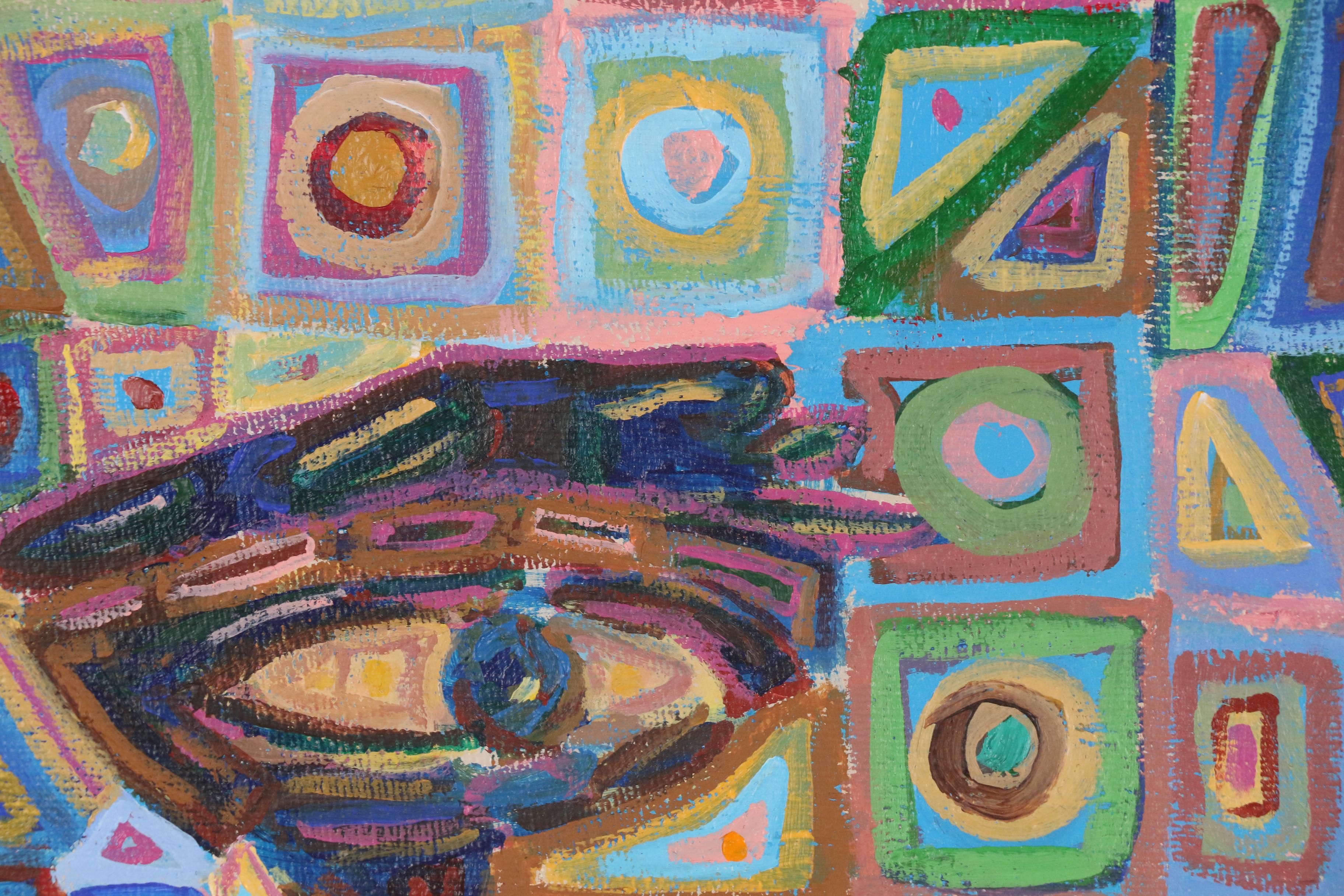 Christian Fattorusso 2008 Oil Painting "Inner Self Portrait"