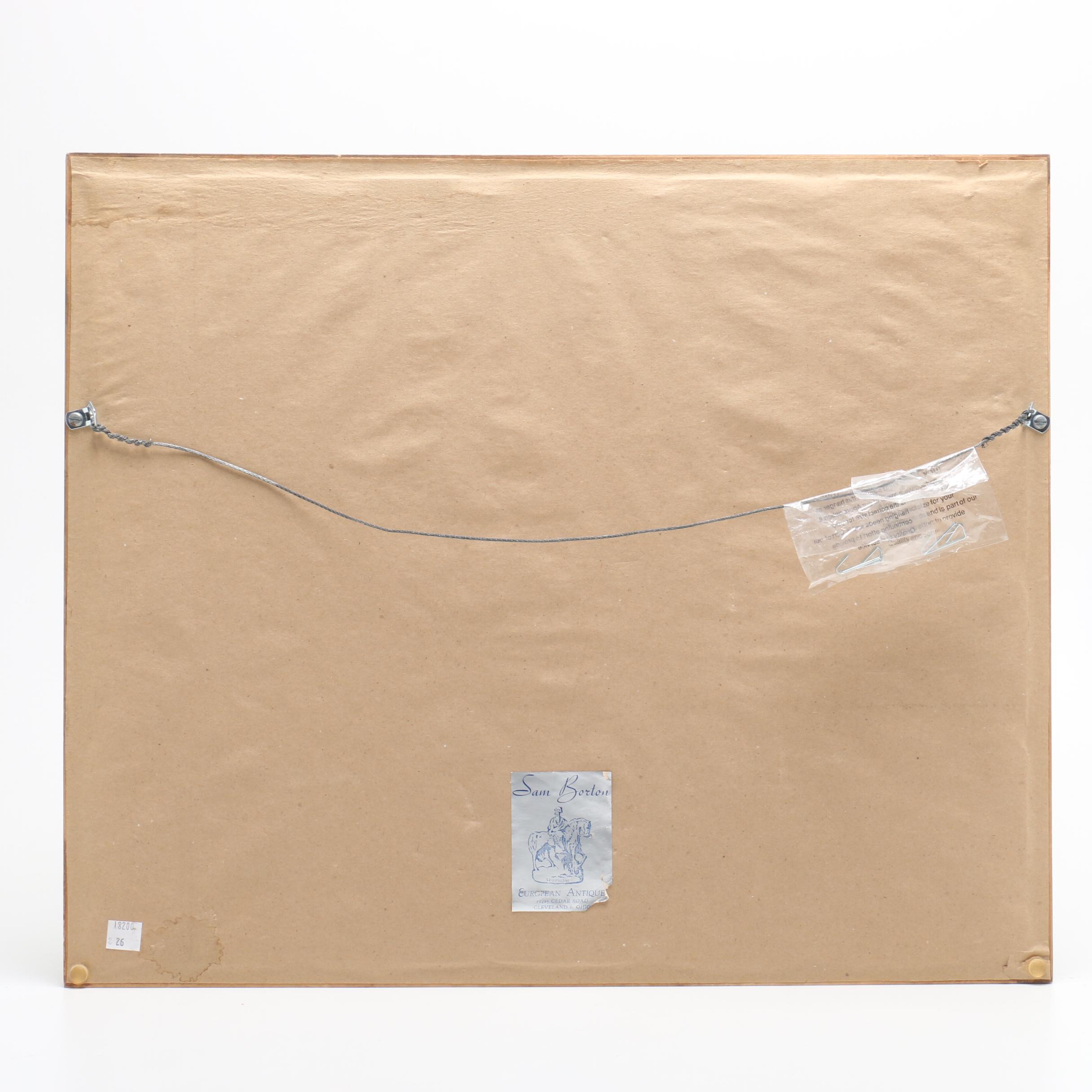 Lithograph after Von Philippe Benoist "Paris Dans Sa Splendeur"