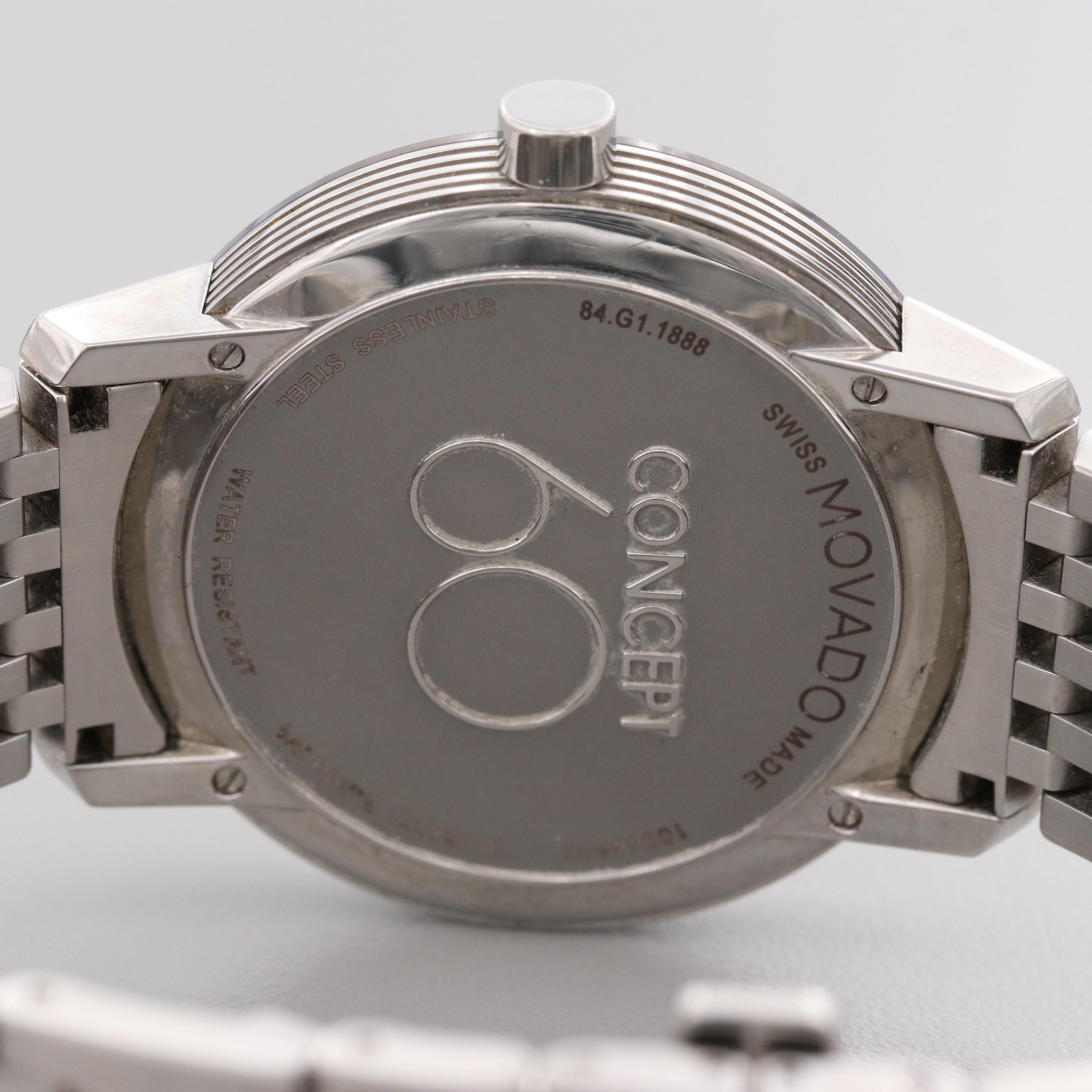 Movado Concept 60 Mirrored Dial Watch