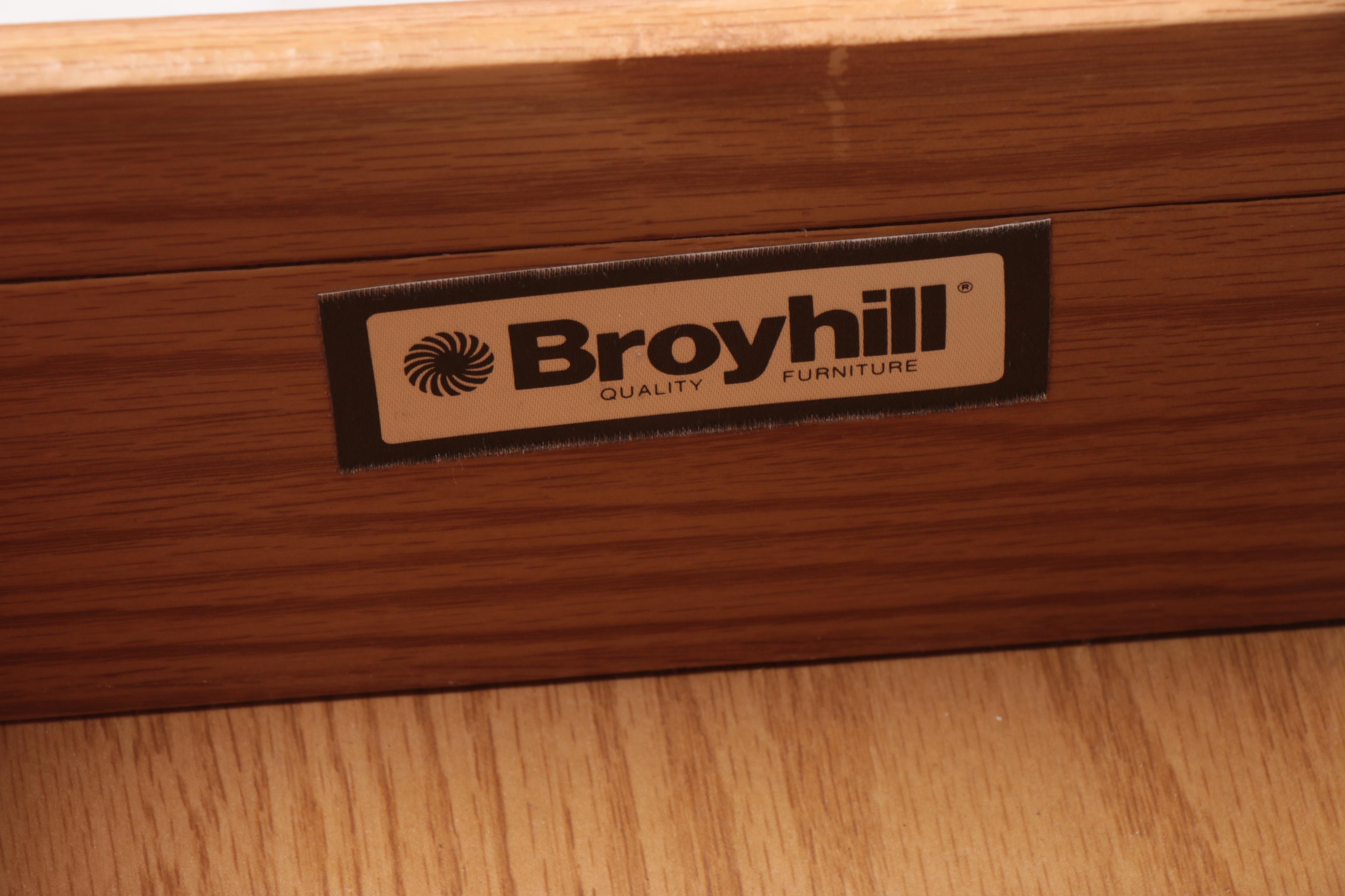 Broyhill Furniture French Provincial Style Pine Media Armoire