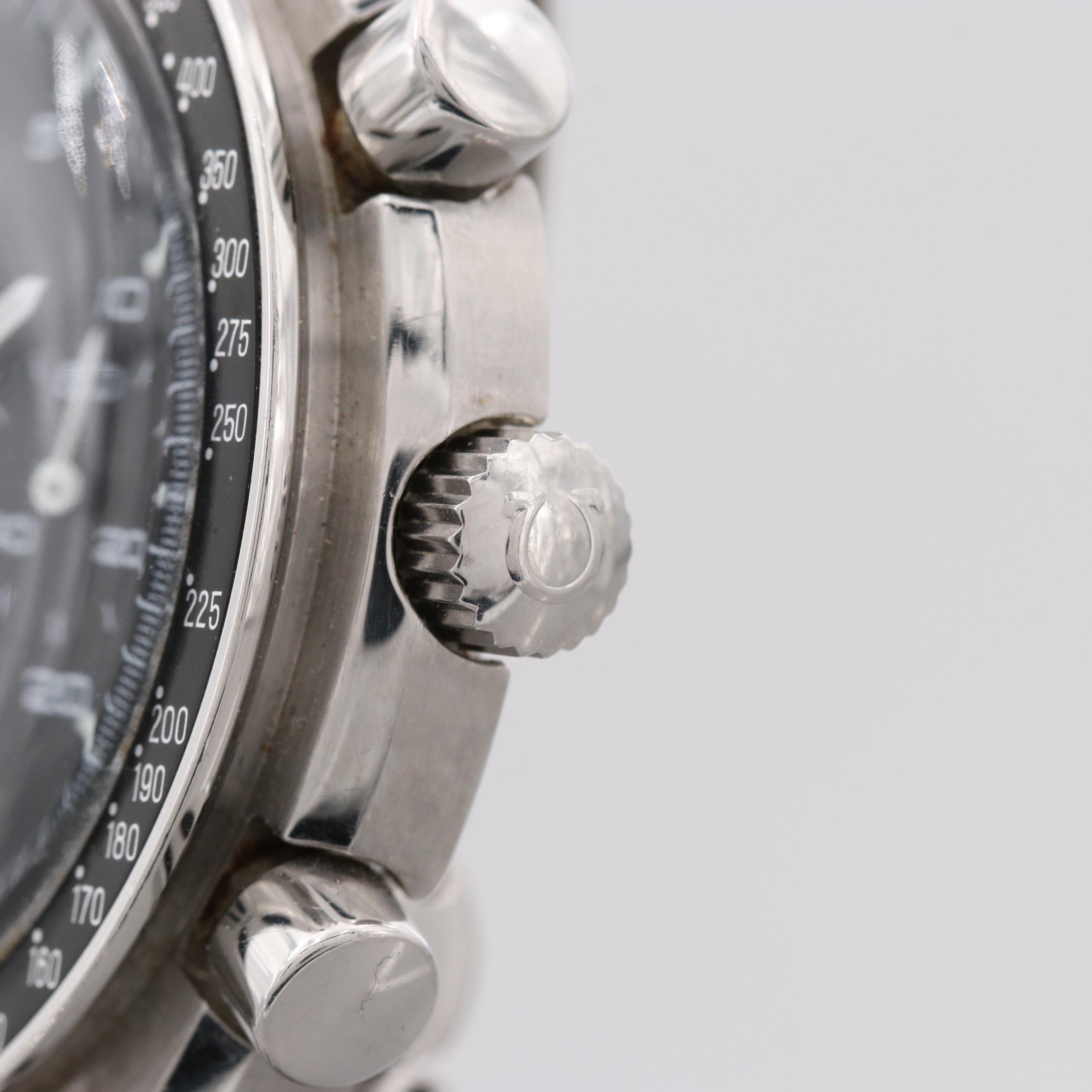Omega Speedmaster Stainless Steel Automatic Chronograph Watch
