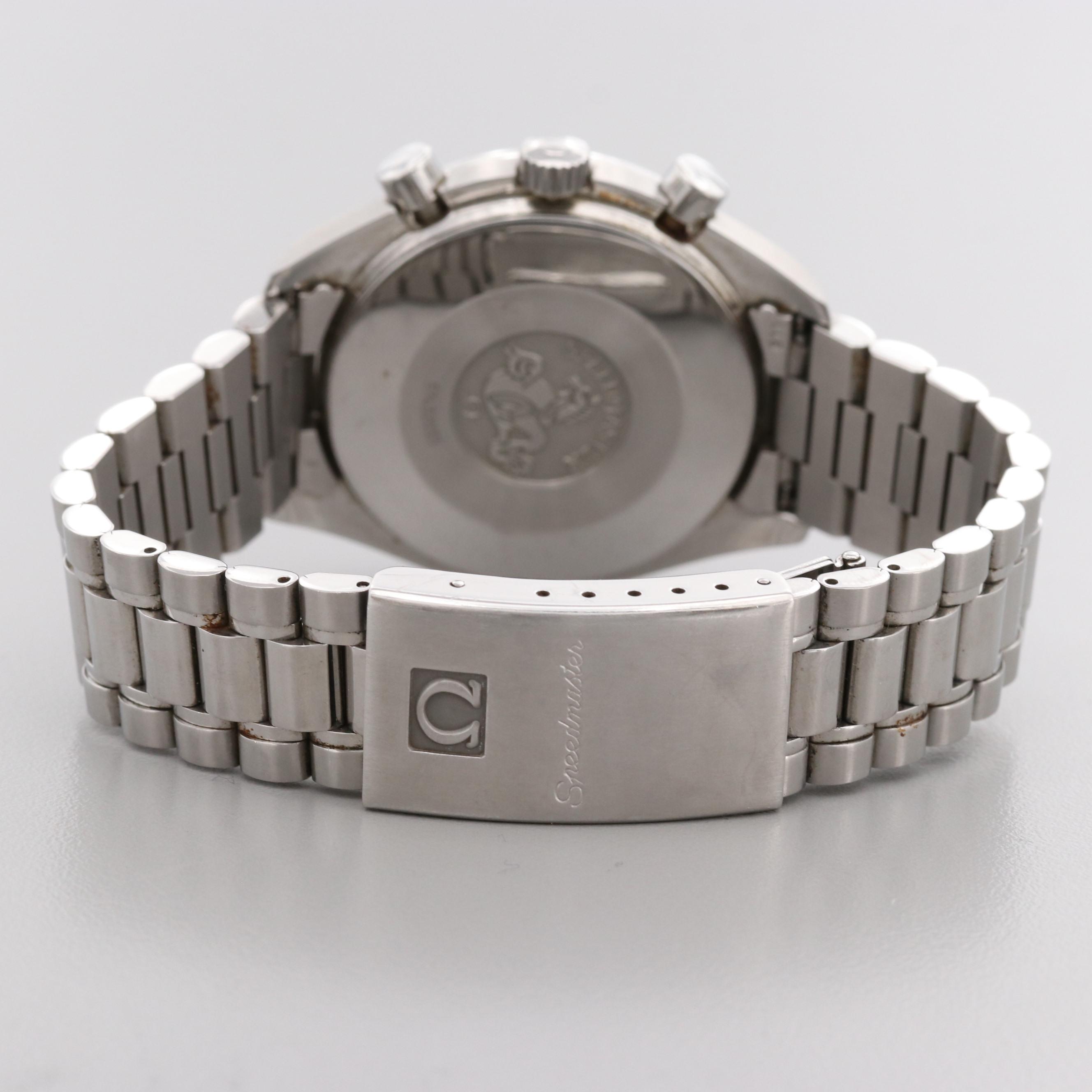 Omega Speedmaster Stainless Steel Automatic Chronograph Watch