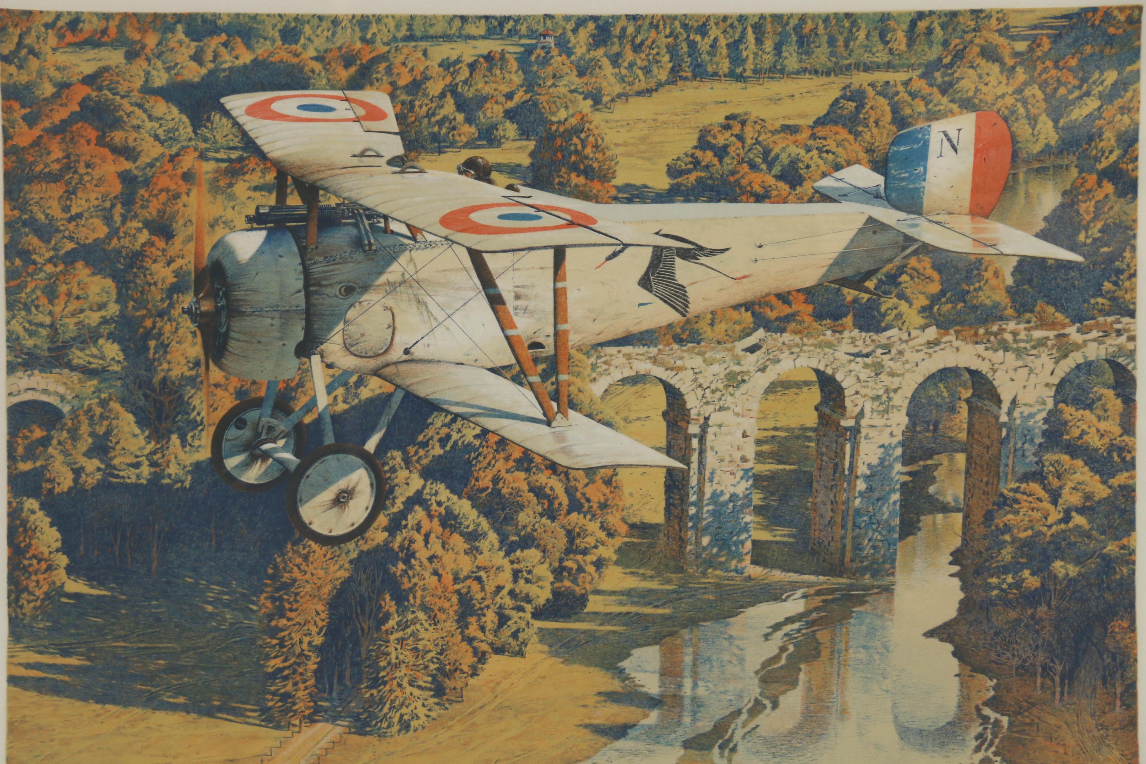 Merv Corning Limited Edition Airplane Color Lithographs