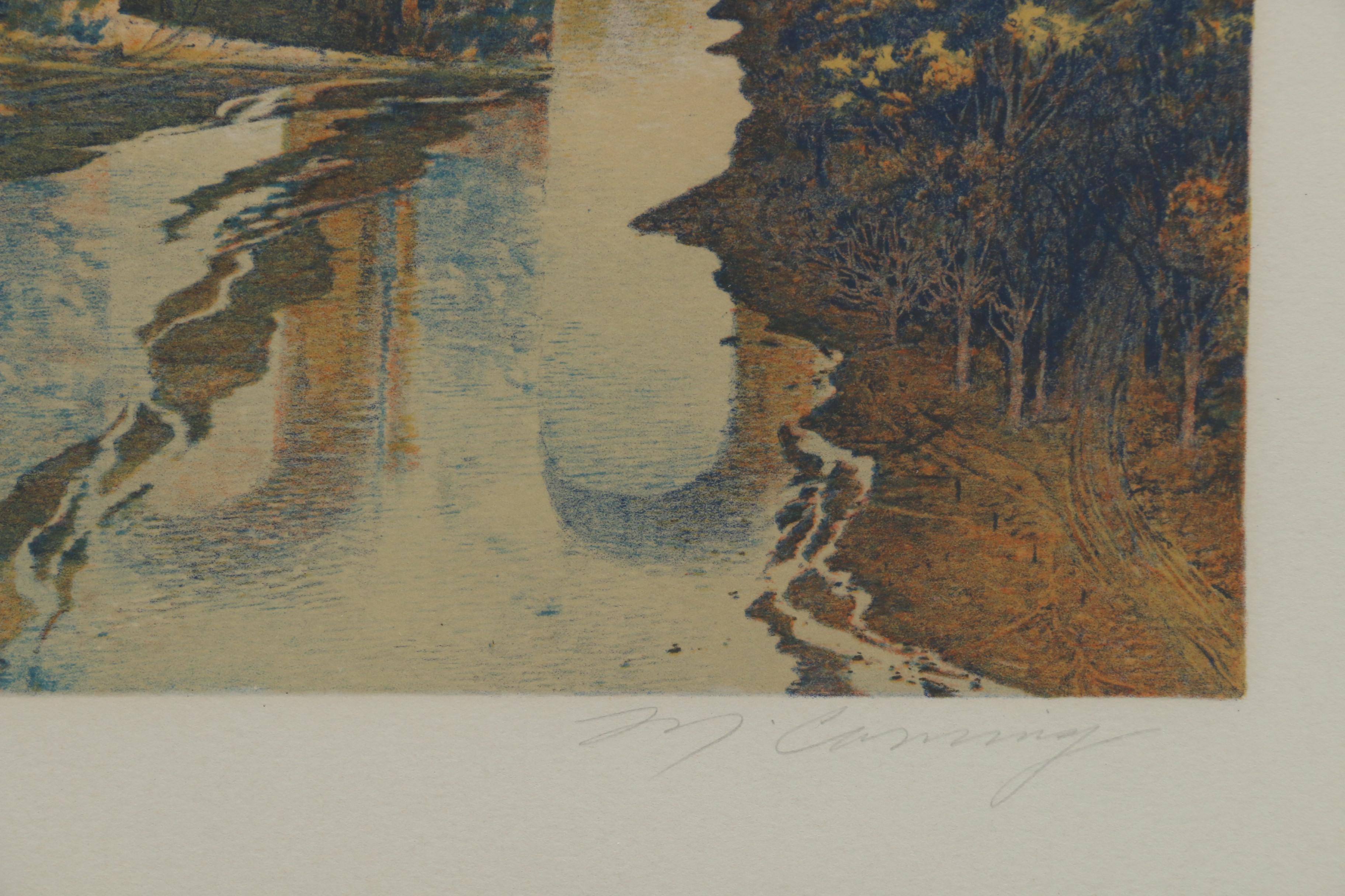 Merv Corning Limited Edition Airplane Color Lithographs