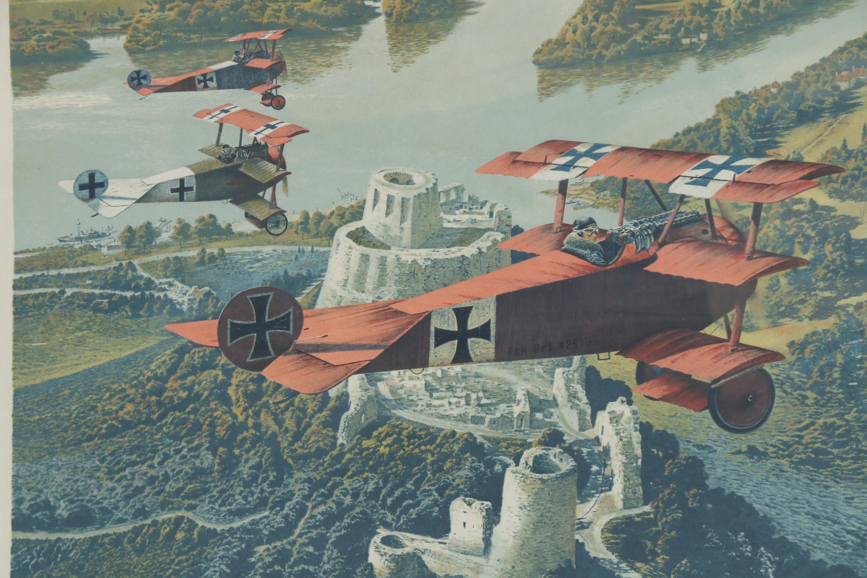 Merv Corning Limited Edition Airplane Color Lithographs