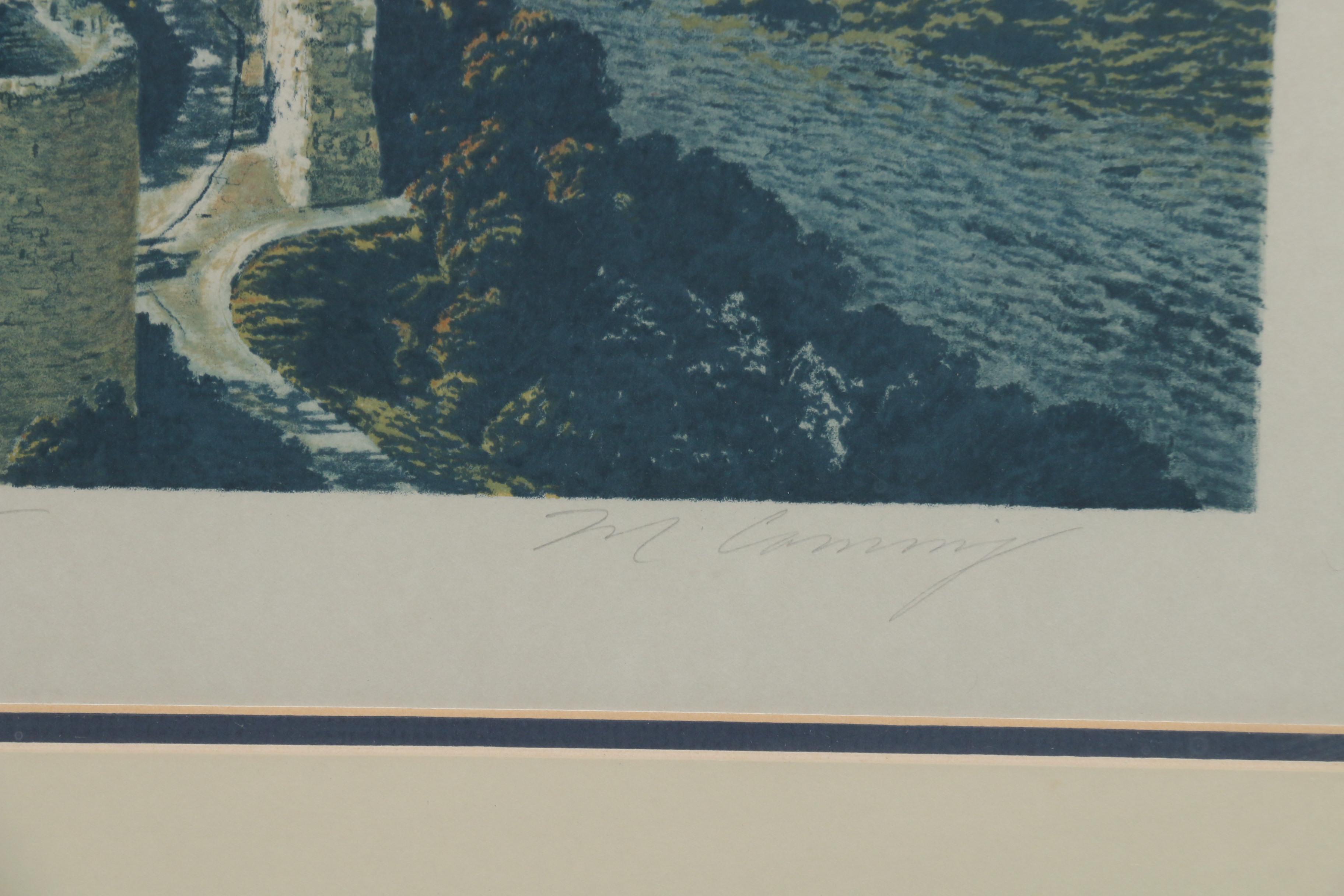 Merv Corning Limited Edition Airplane Color Lithographs