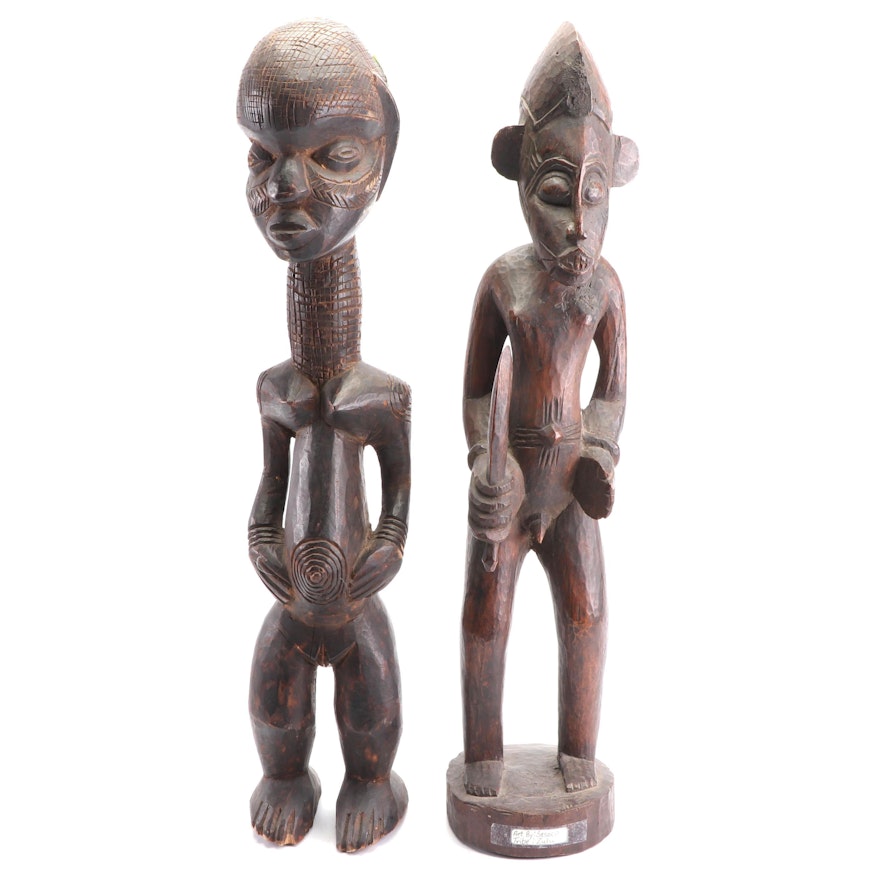 Carved Fertility Figures from the Zulu Tribe