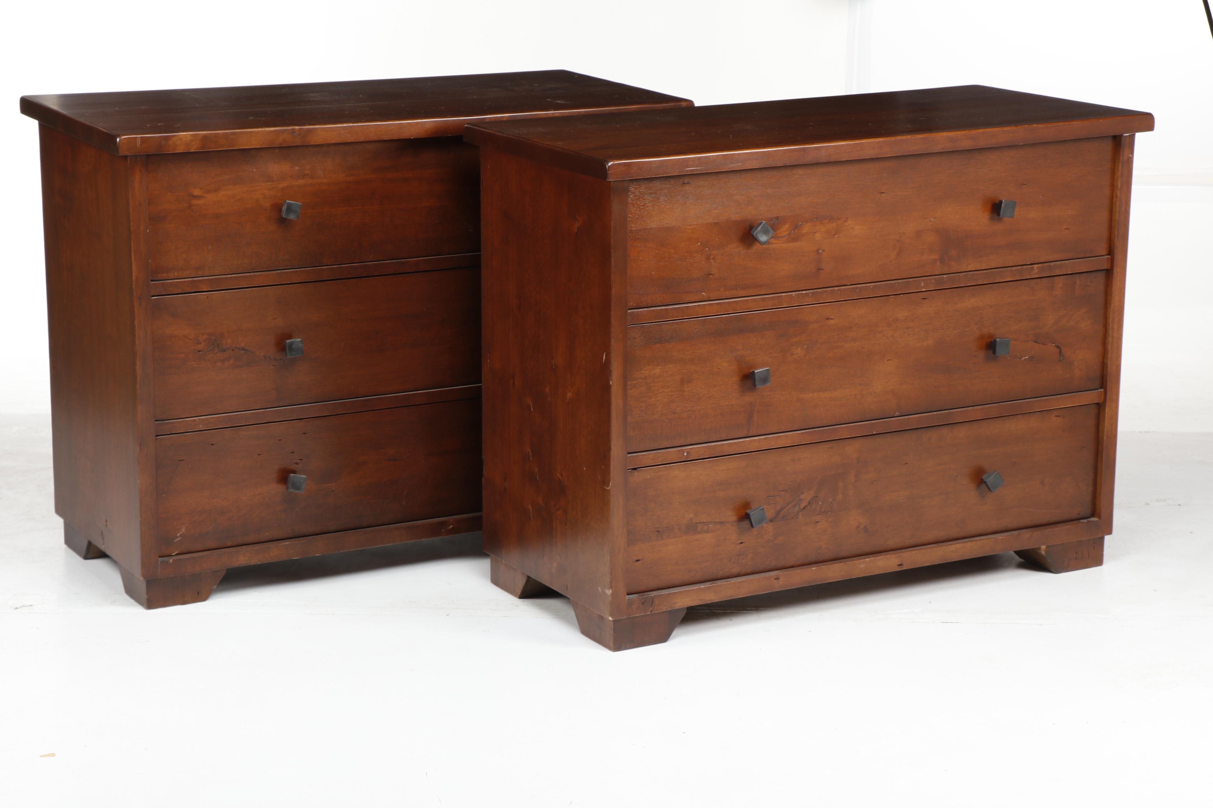 Pottery Barn Mahogany Sumatra Dressers