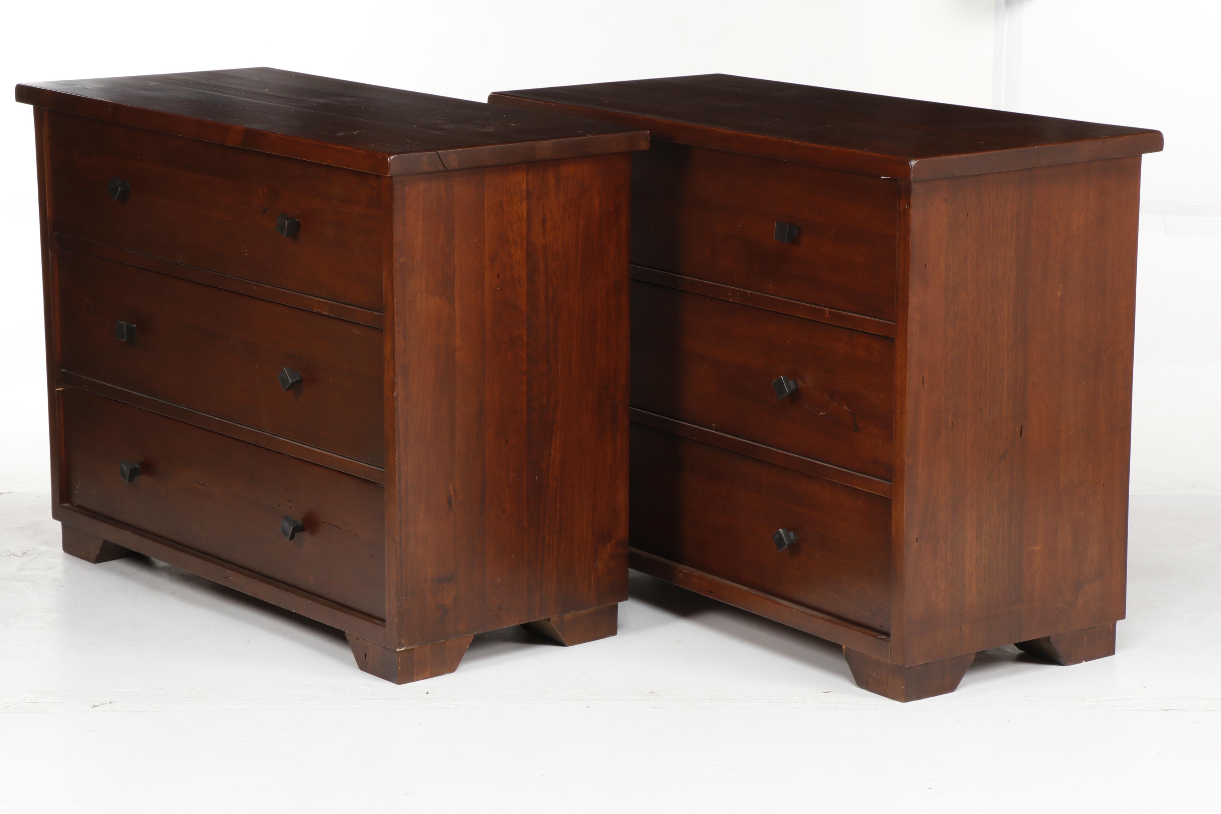 Pottery Barn Mahogany Sumatra Dressers