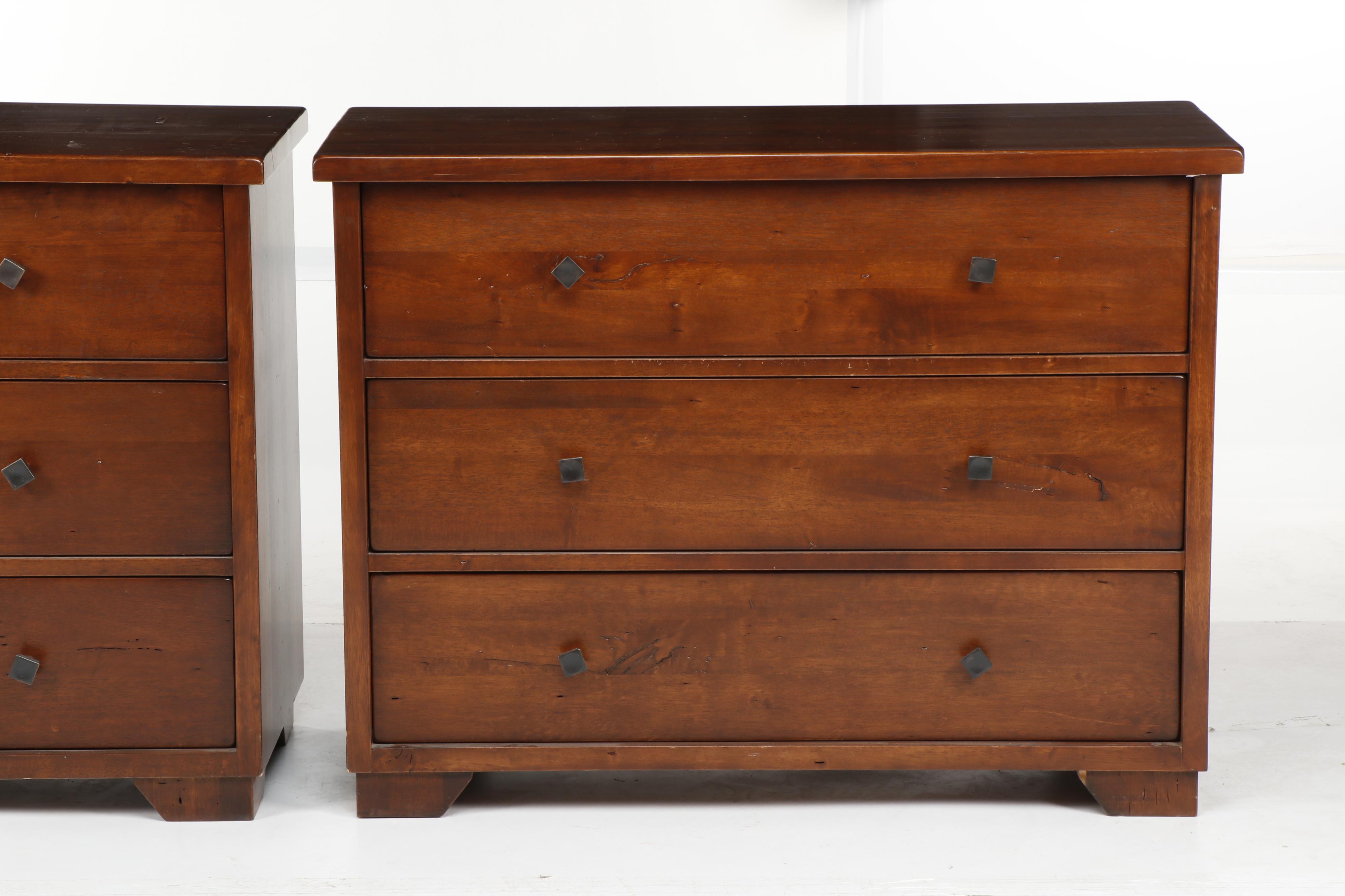 Pottery Barn Mahogany Sumatra Dressers