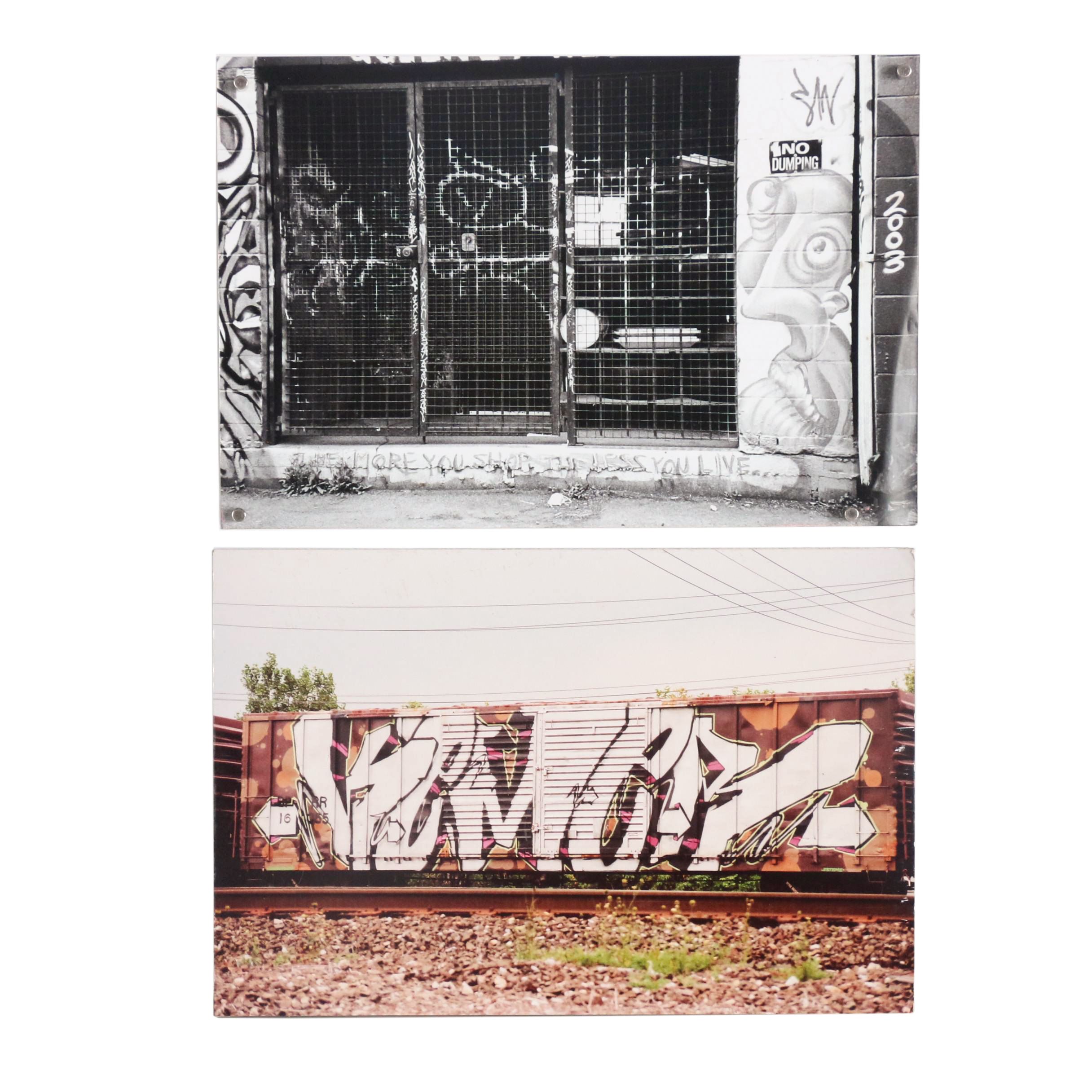 2004 Silver Gelatin Street Art Photographs