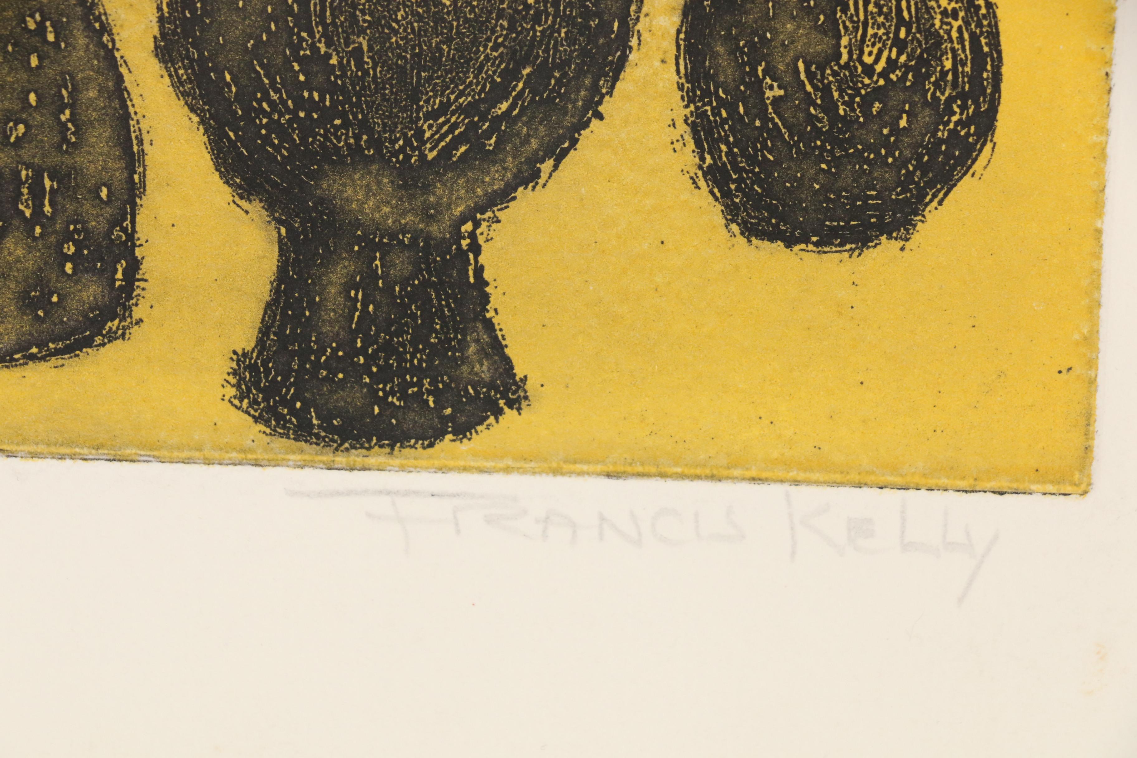 Francis Kelly Limited Edition Etching "Pepper Grinders"