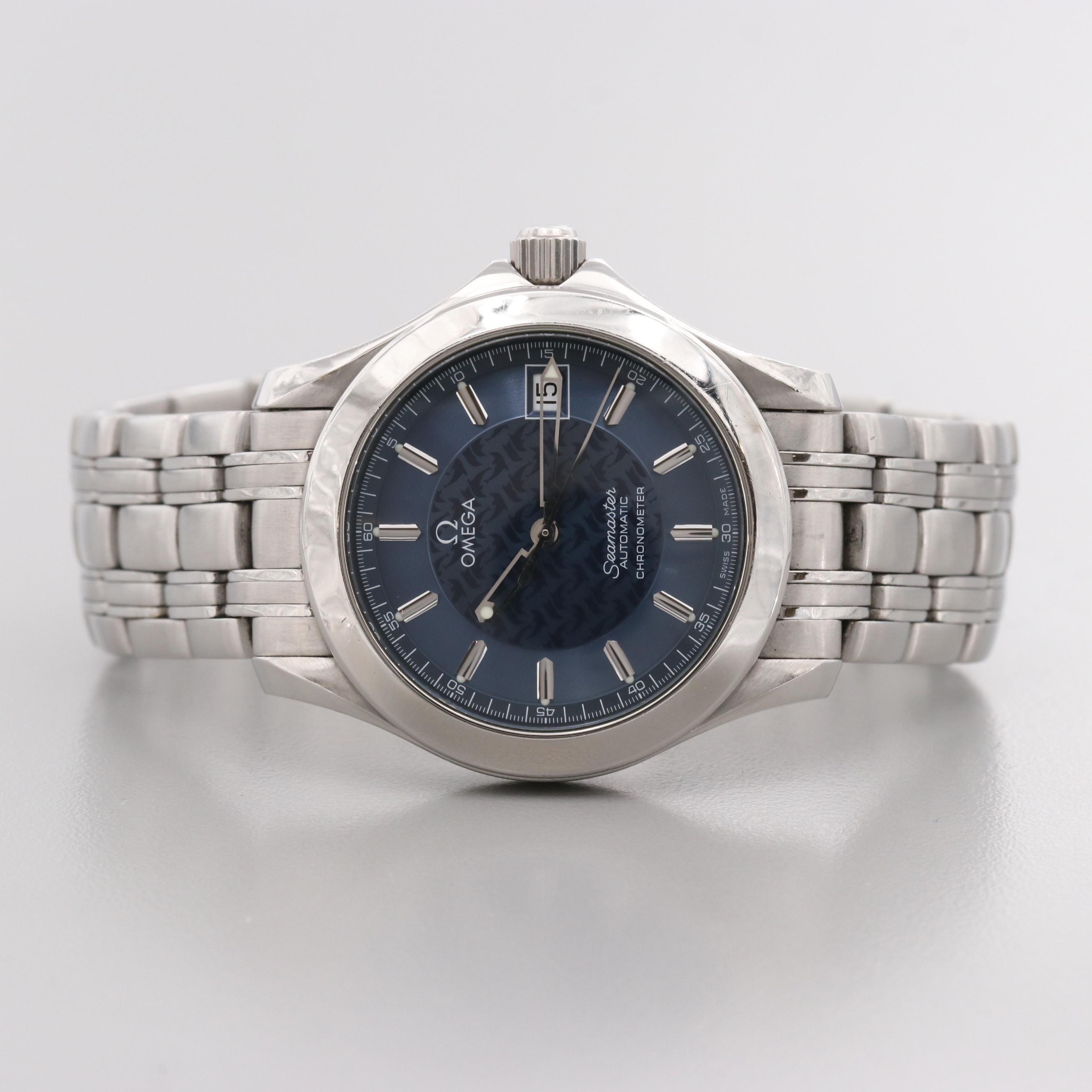 Omega Seamaster 120 Jacques Mayol Limited Edition Stainless Steel Watch