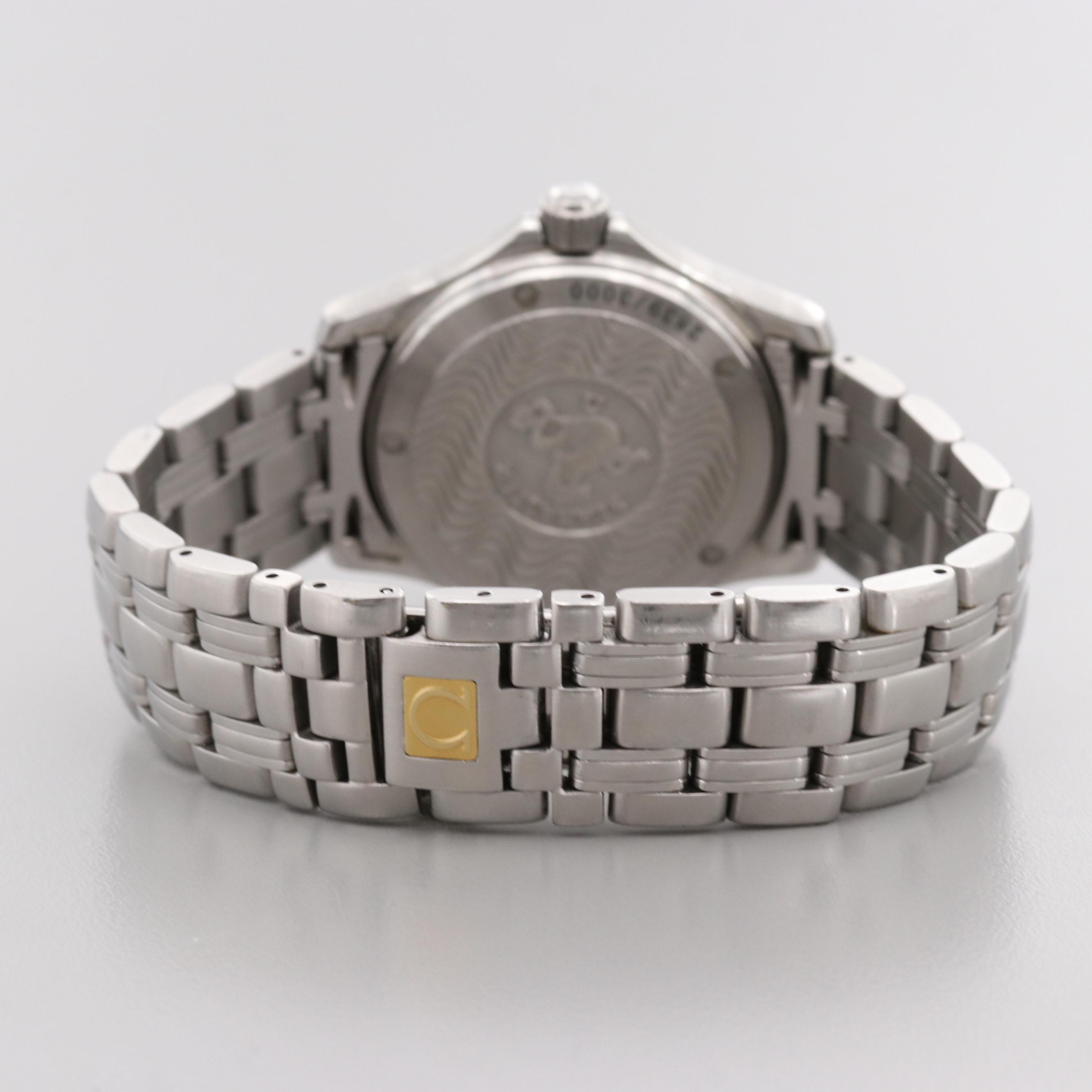 Omega Seamaster 120 Jacques Mayol Limited Edition Stainless Steel Watch