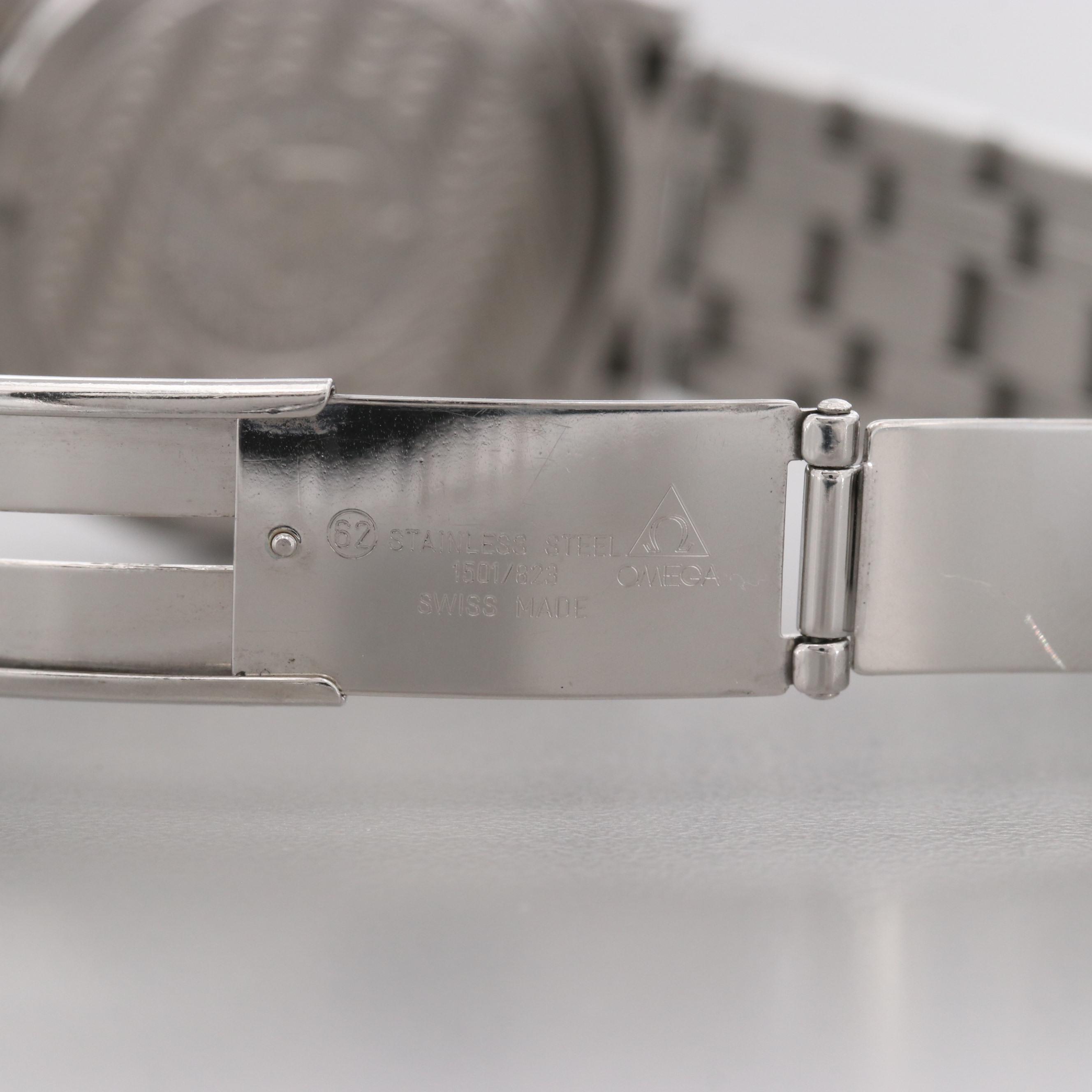 Omega Seamaster 120 Jacques Mayol Limited Edition Stainless Steel Watch