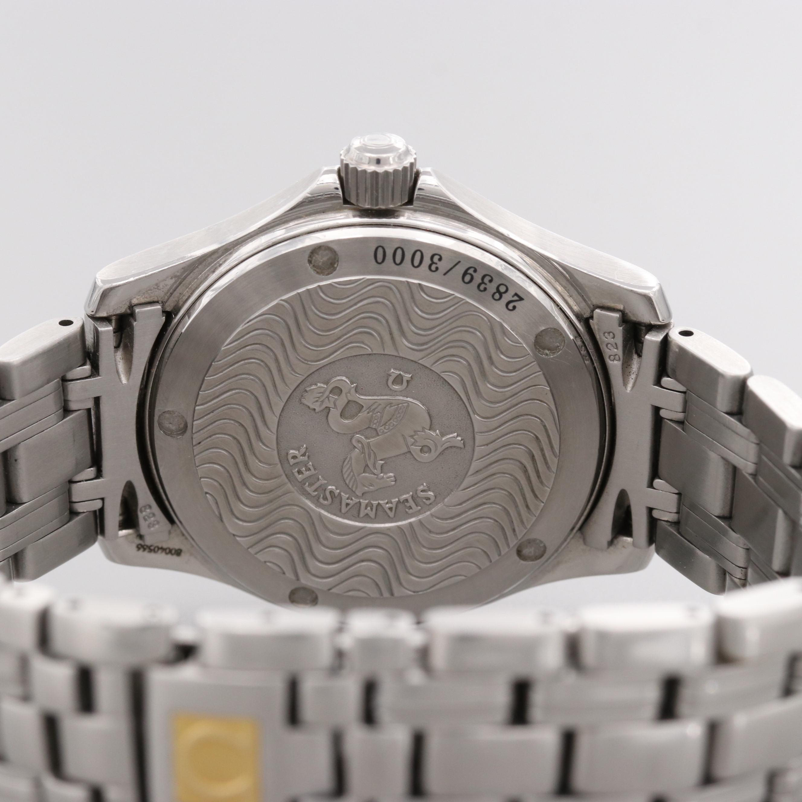 Omega Seamaster 120 Jacques Mayol Limited Edition Stainless Steel Watch