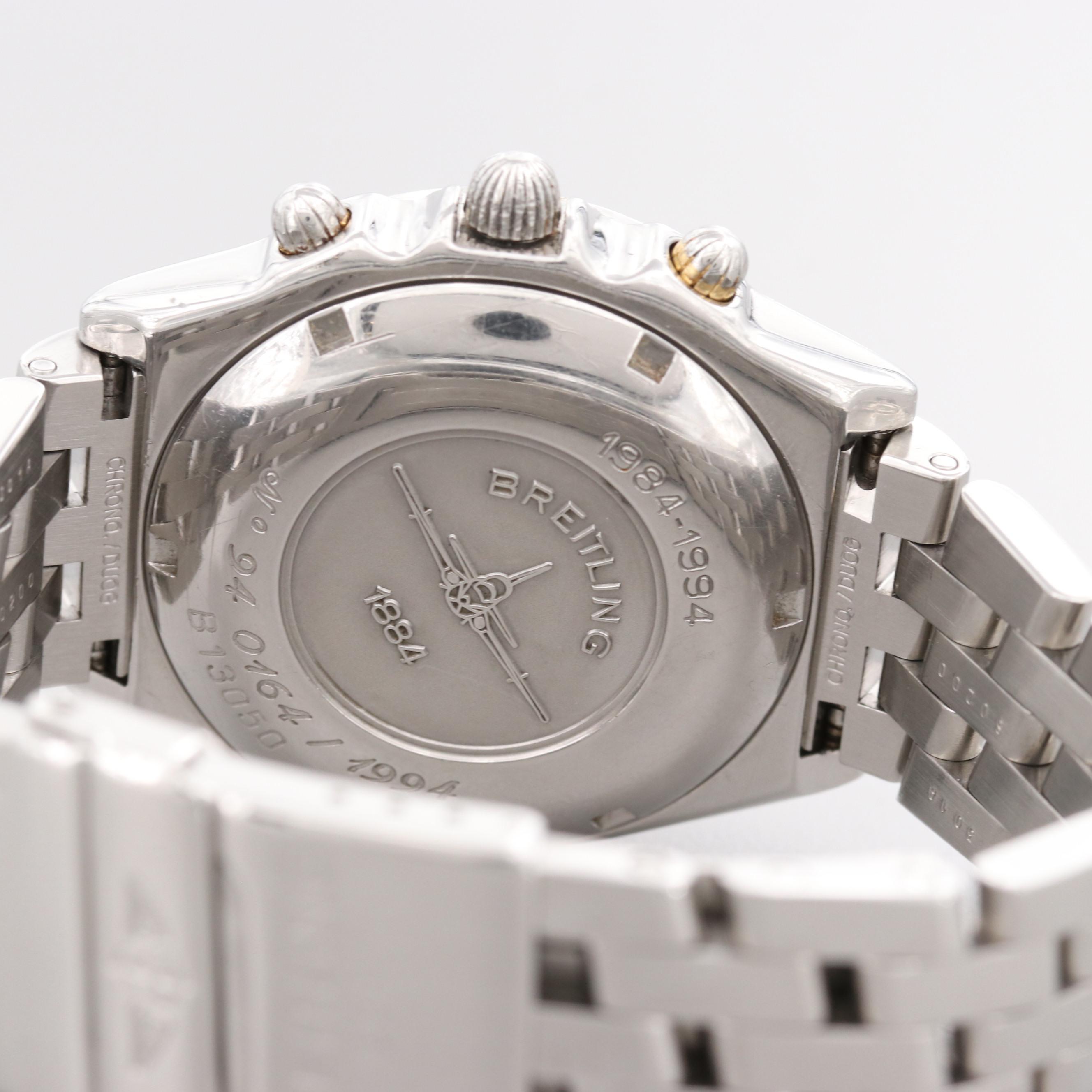 Breitling Chronomat 10 Year Anniversary Edition Stainless Steel Watch,1994