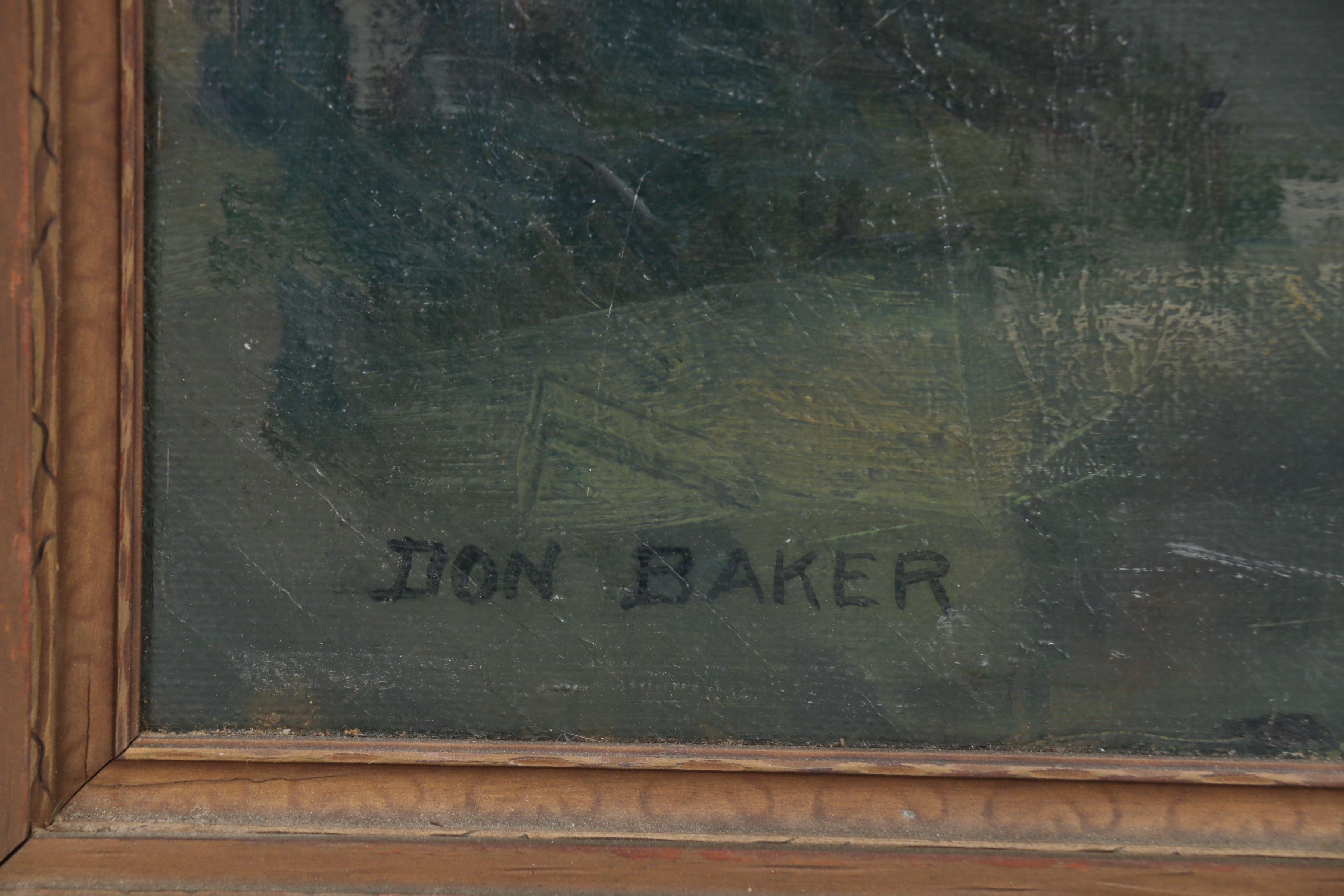 Don Baker Landscape Oil Painting