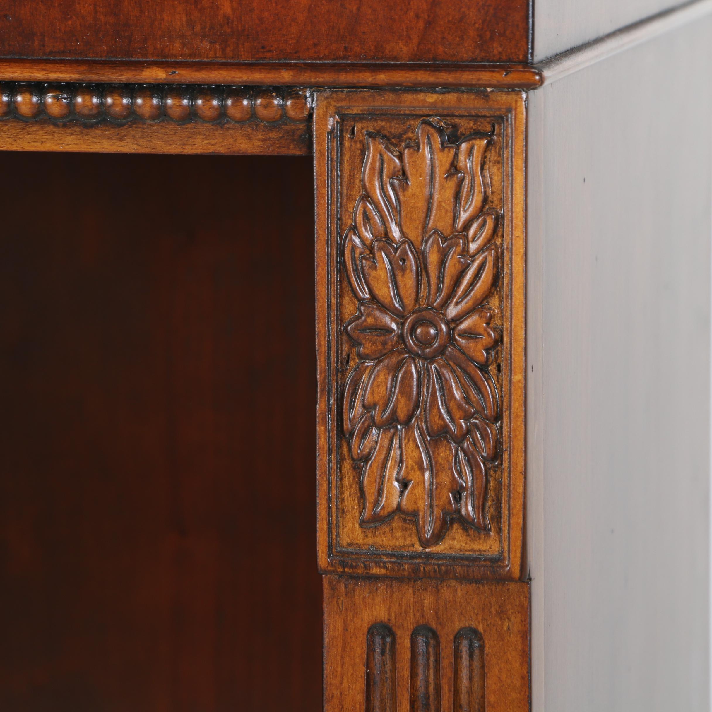 Ethan Allen Mahogany and Cherry "Ashton" Curio Cabinet