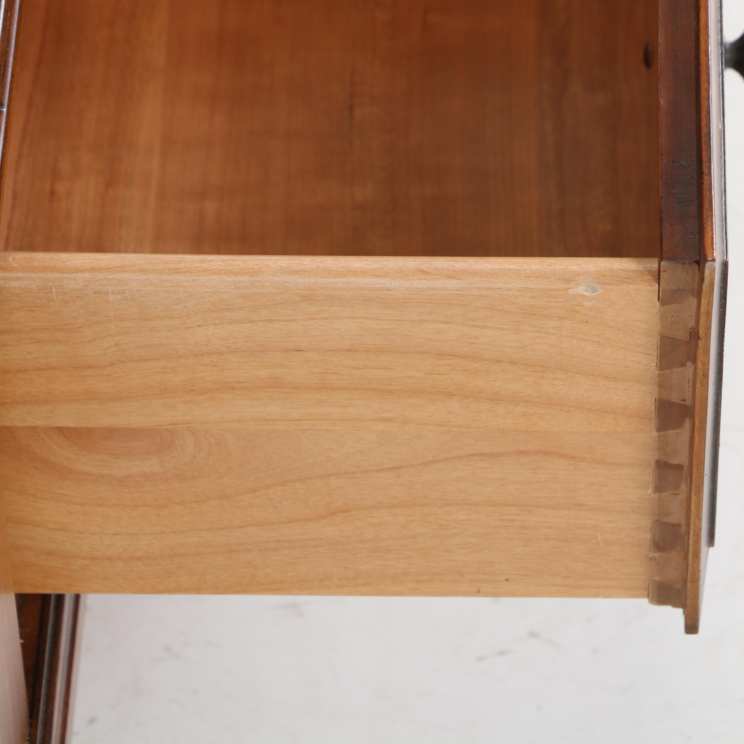 Ethan Allen Mahogany and Cherry "Ashton" Curio Cabinet