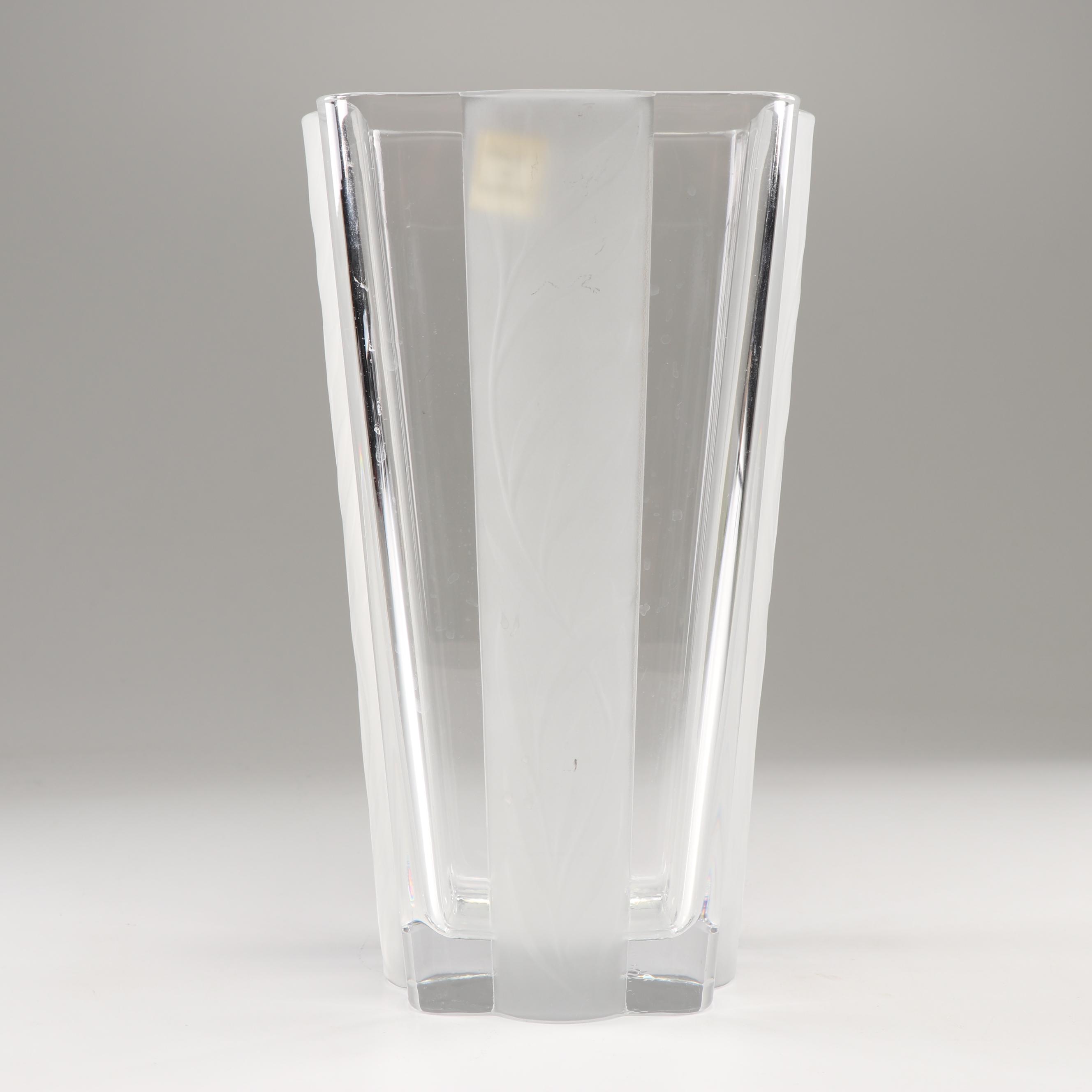 JG Durand Crystal Vase