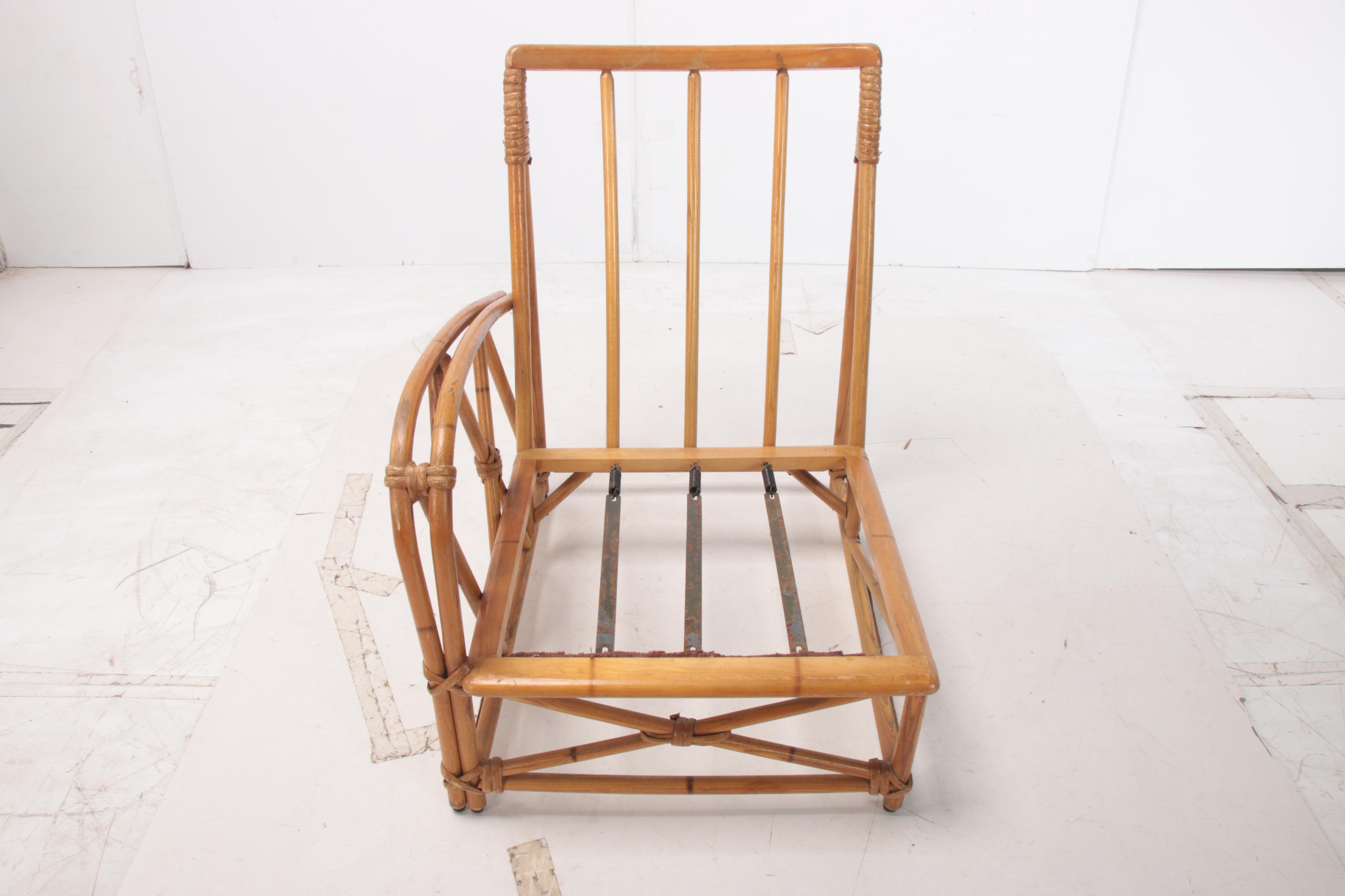 Heywood-Wakefield "Ashcraft" Modular Patio Sofa with Side Table, Mid-Century