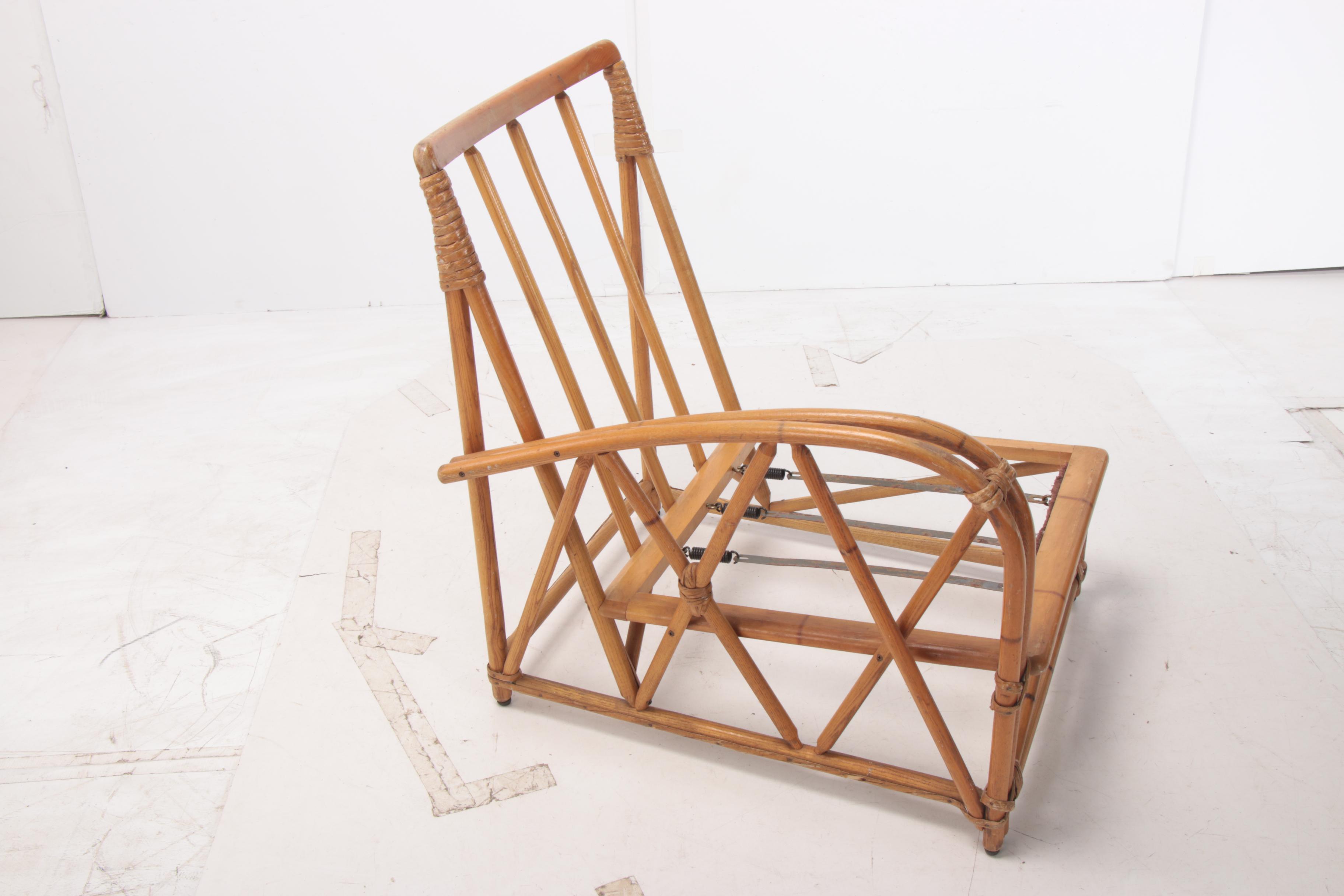 Heywood-Wakefield "Ashcraft" Modular Patio Sofa with Side Table, Mid-Century