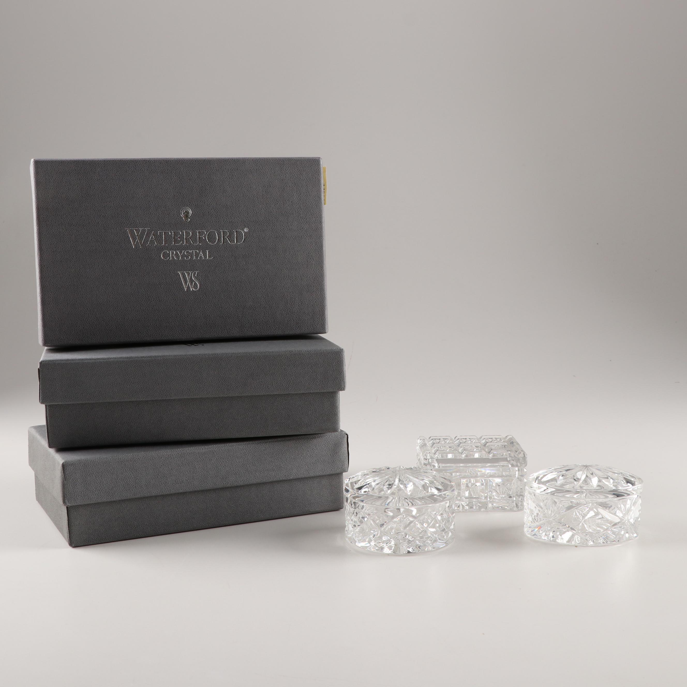 Waterford Crystal Trinket Boxes