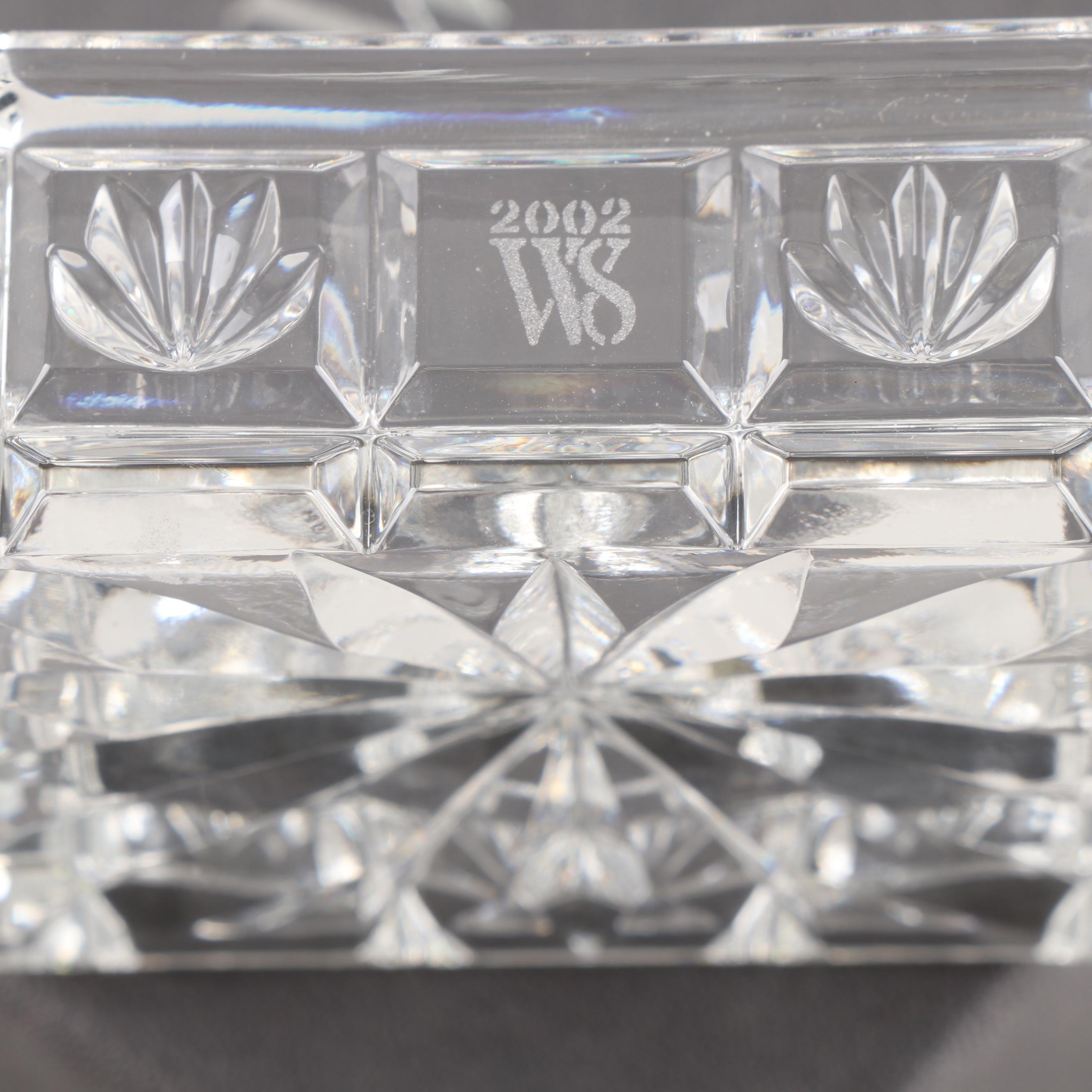 Waterford Crystal Trinket Boxes