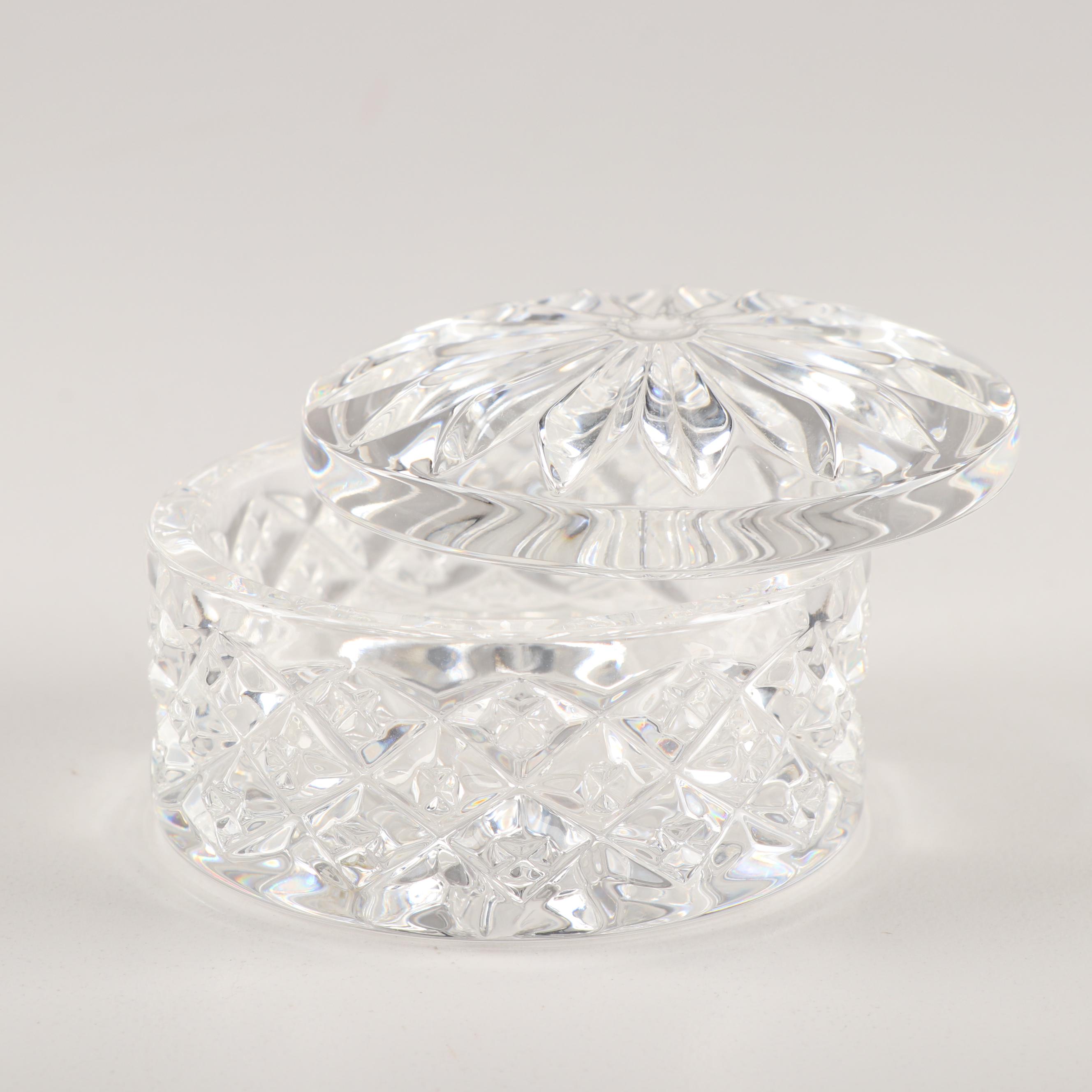 Waterford Crystal Trinket Boxes