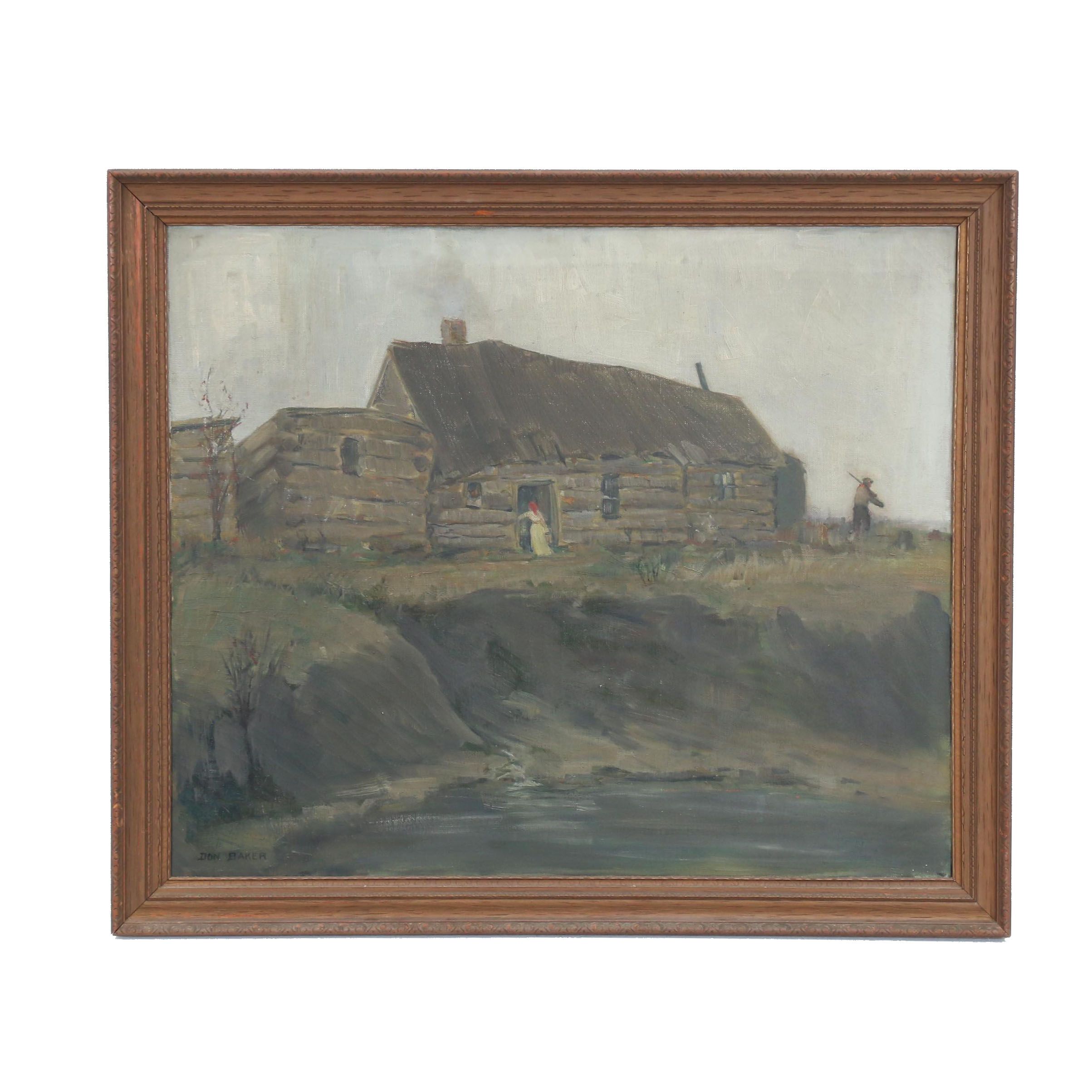 Don Baker Landscape Oil Painting