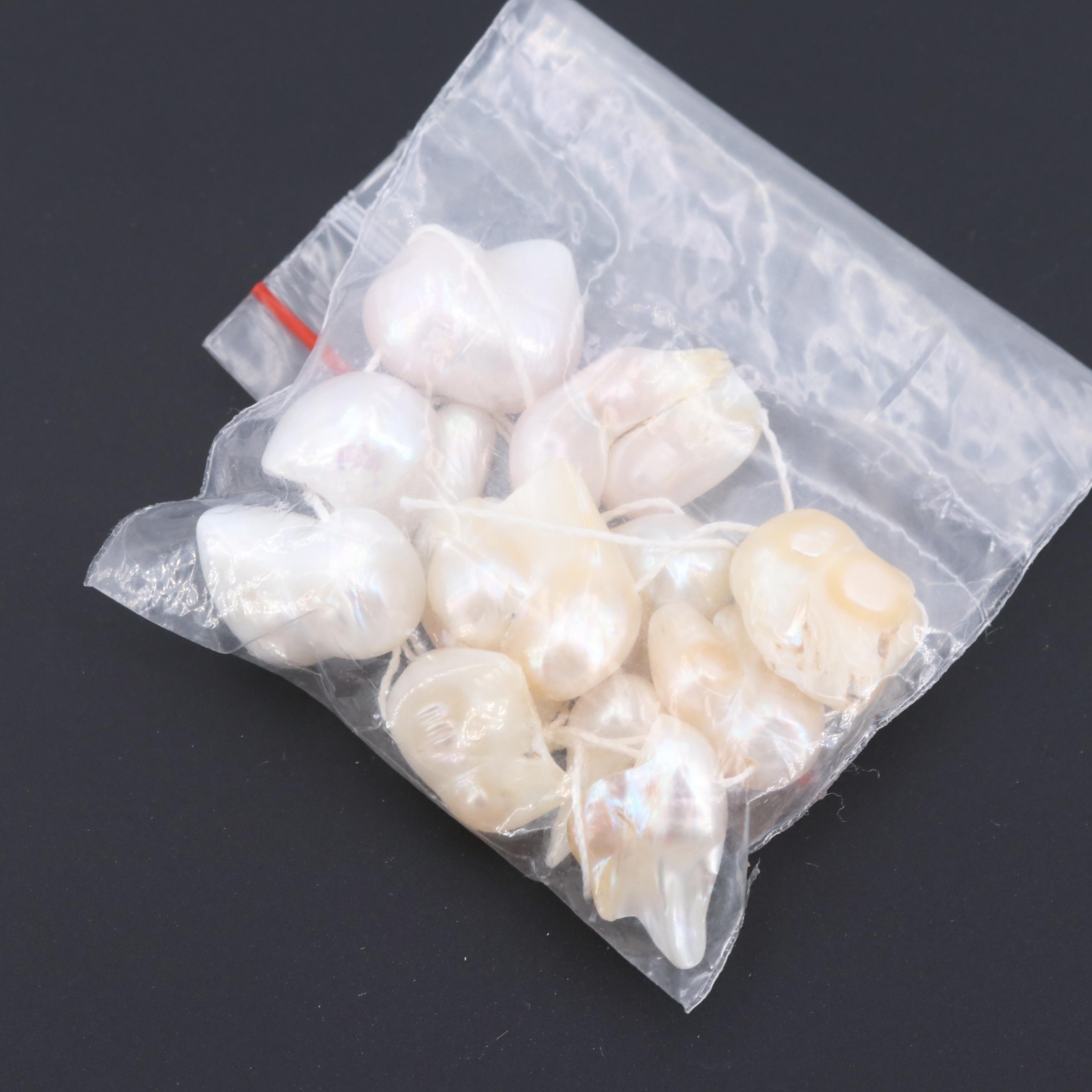 Assortment of Hanks and Loose Cultured Pearls