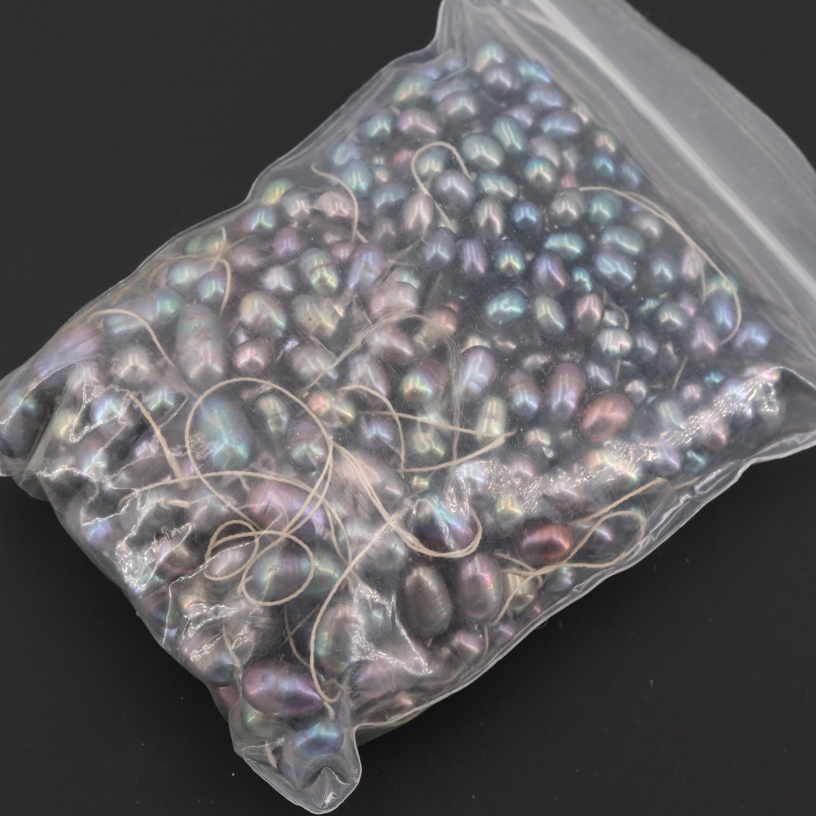 Assortment of Hanks and Loose Cultured Pearls