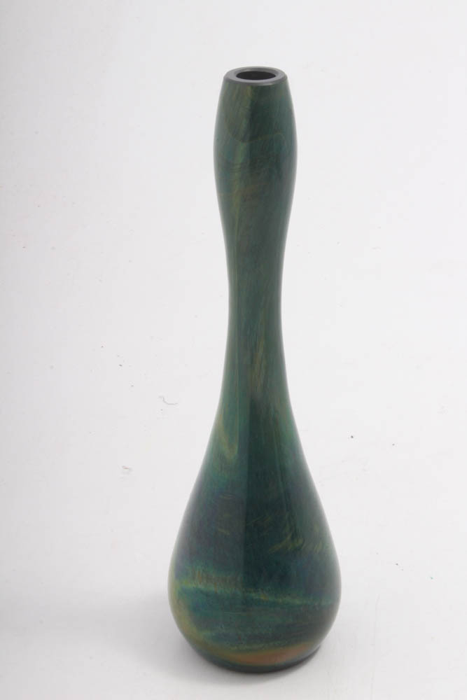 Art Glass Vase and Bowl