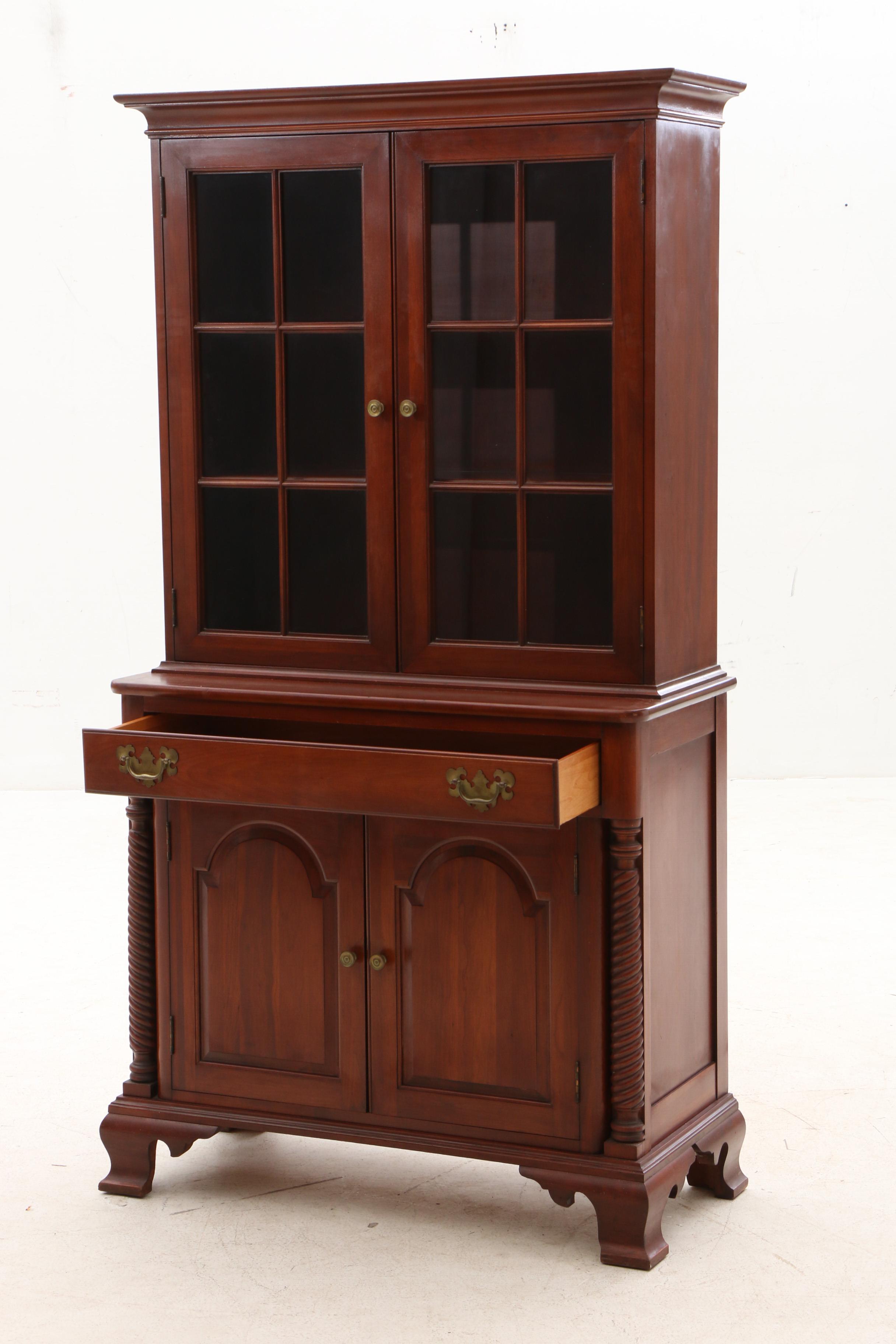 Willett Wildwood Cherry China Cabinet