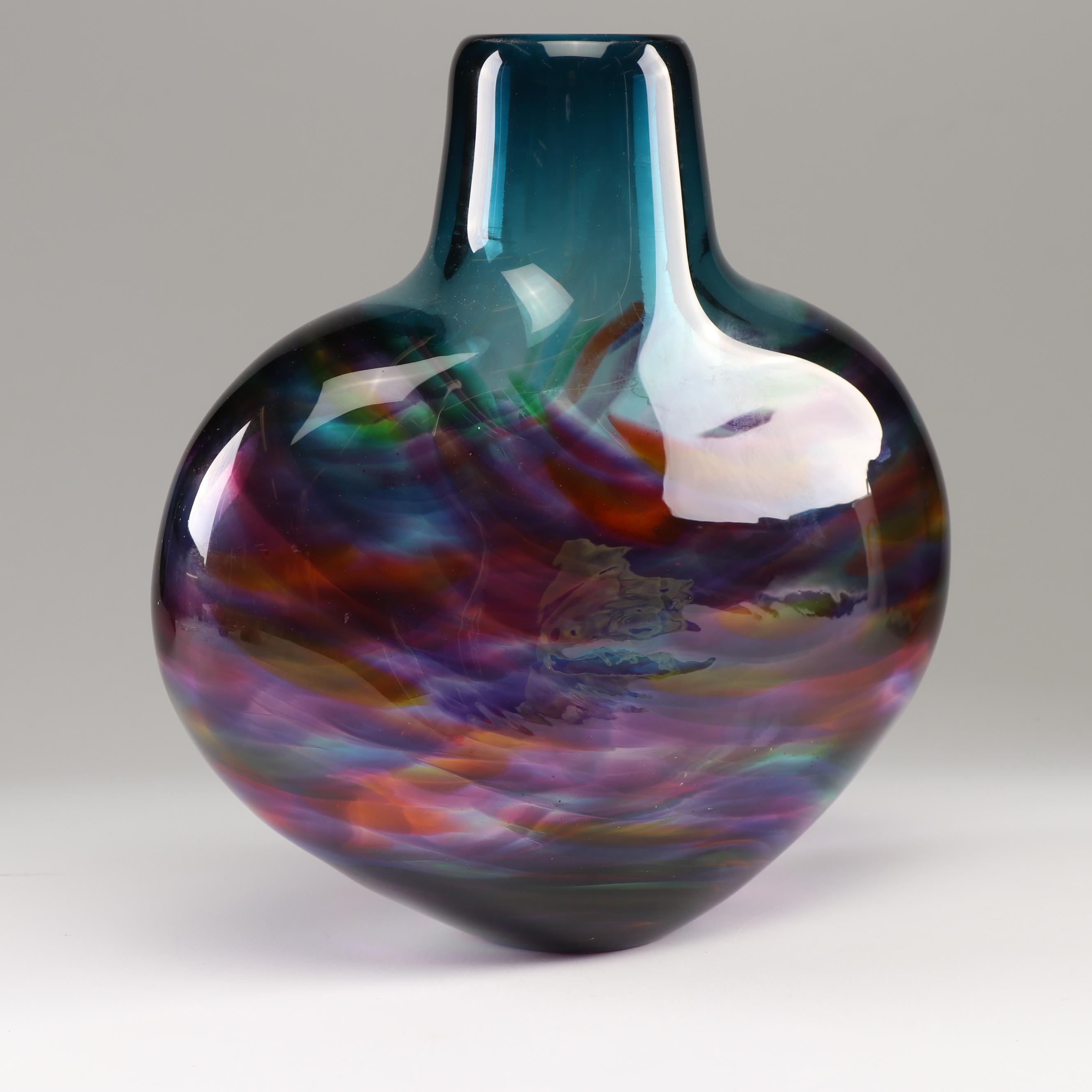 Blown Art Glass Vase, 2004