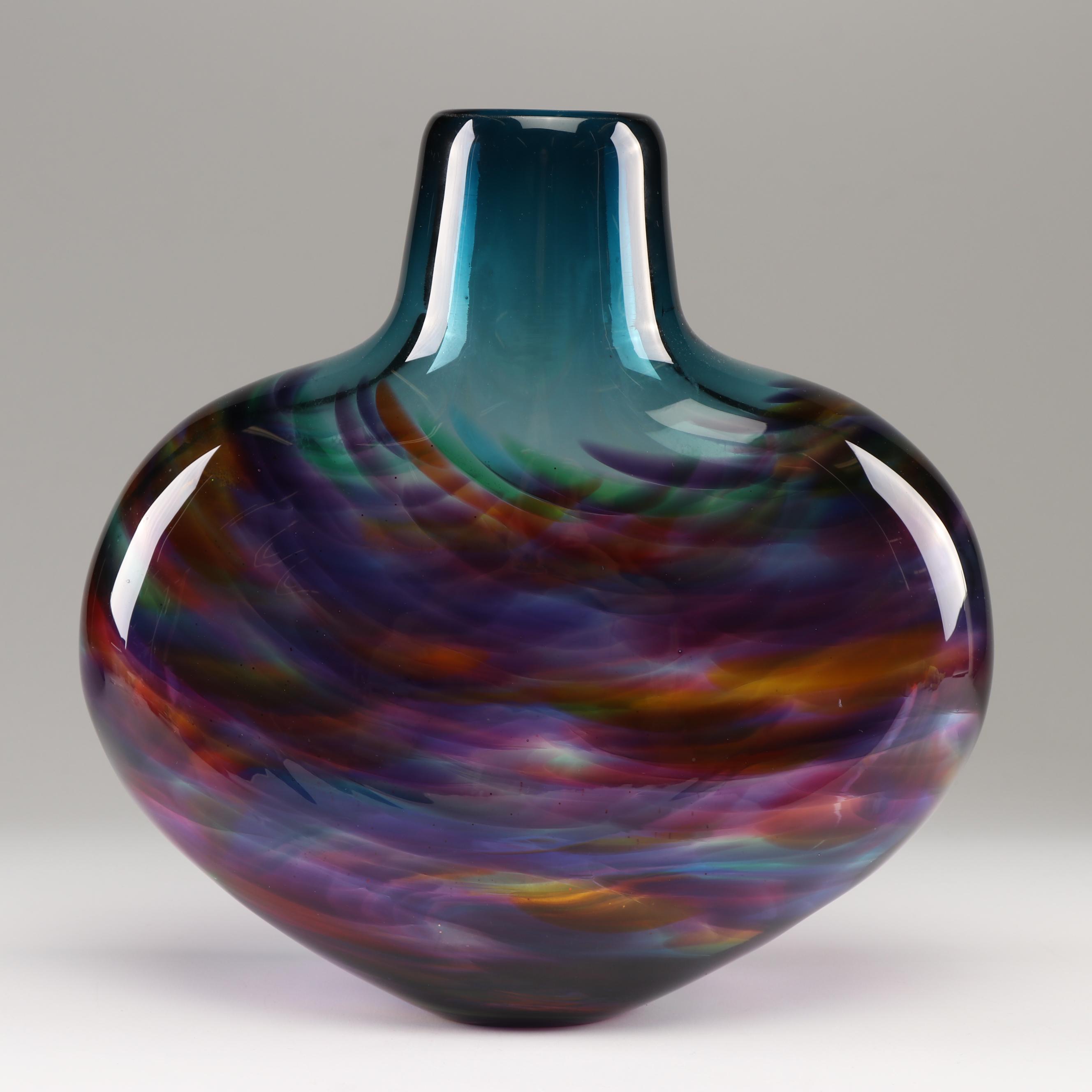 Blown Art Glass Vase, 2004