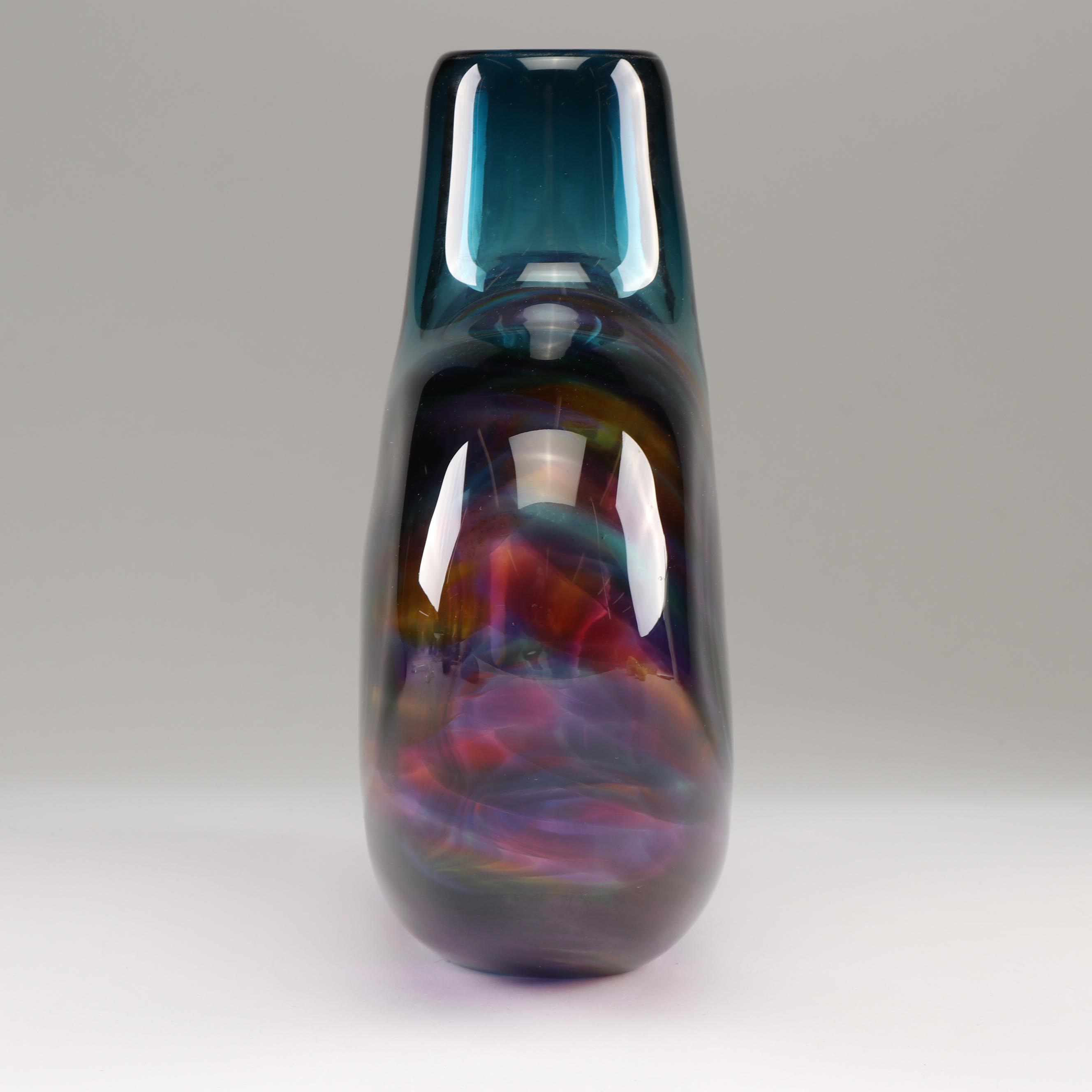 Blown Art Glass Vase, 2004