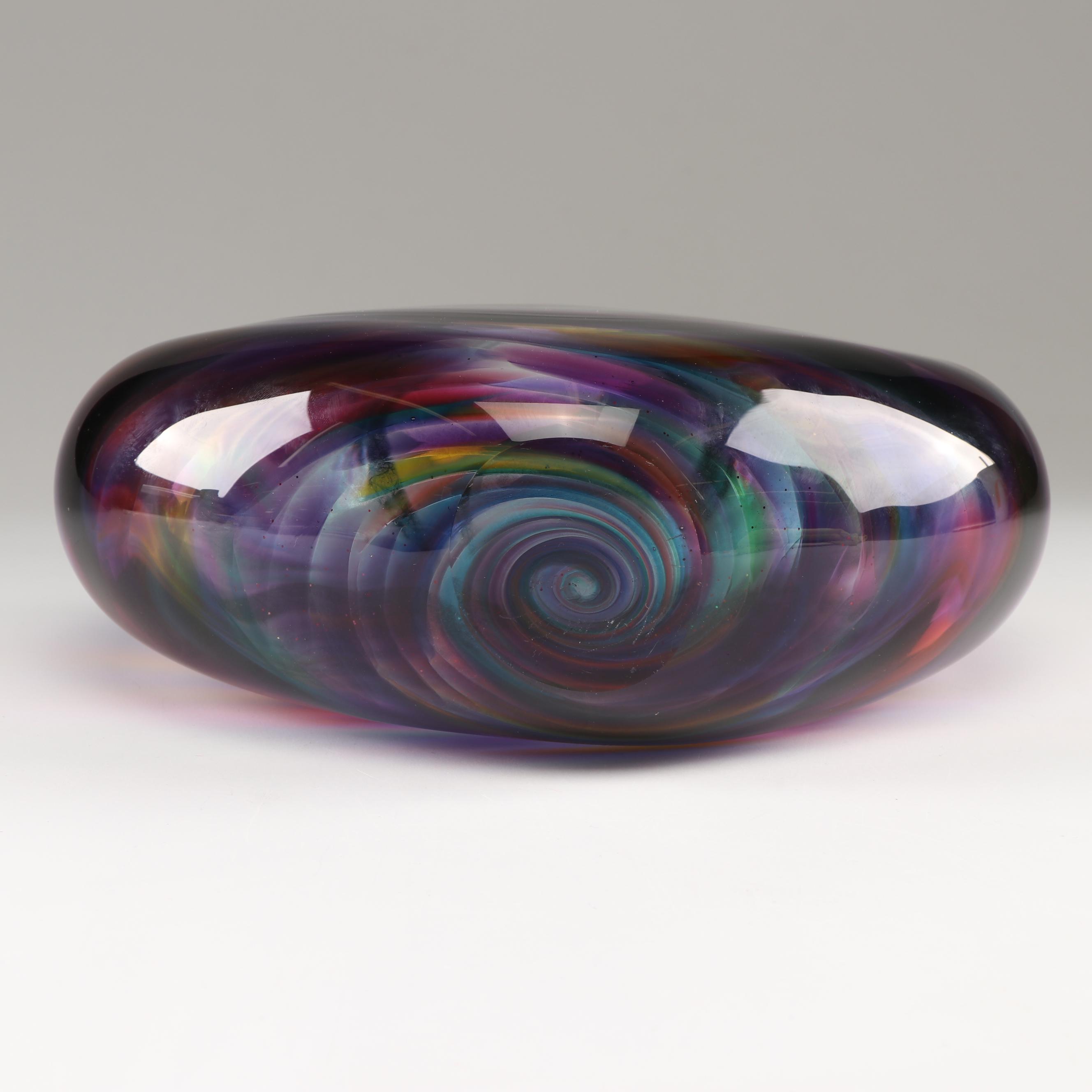 Blown Art Glass Vase, 2004