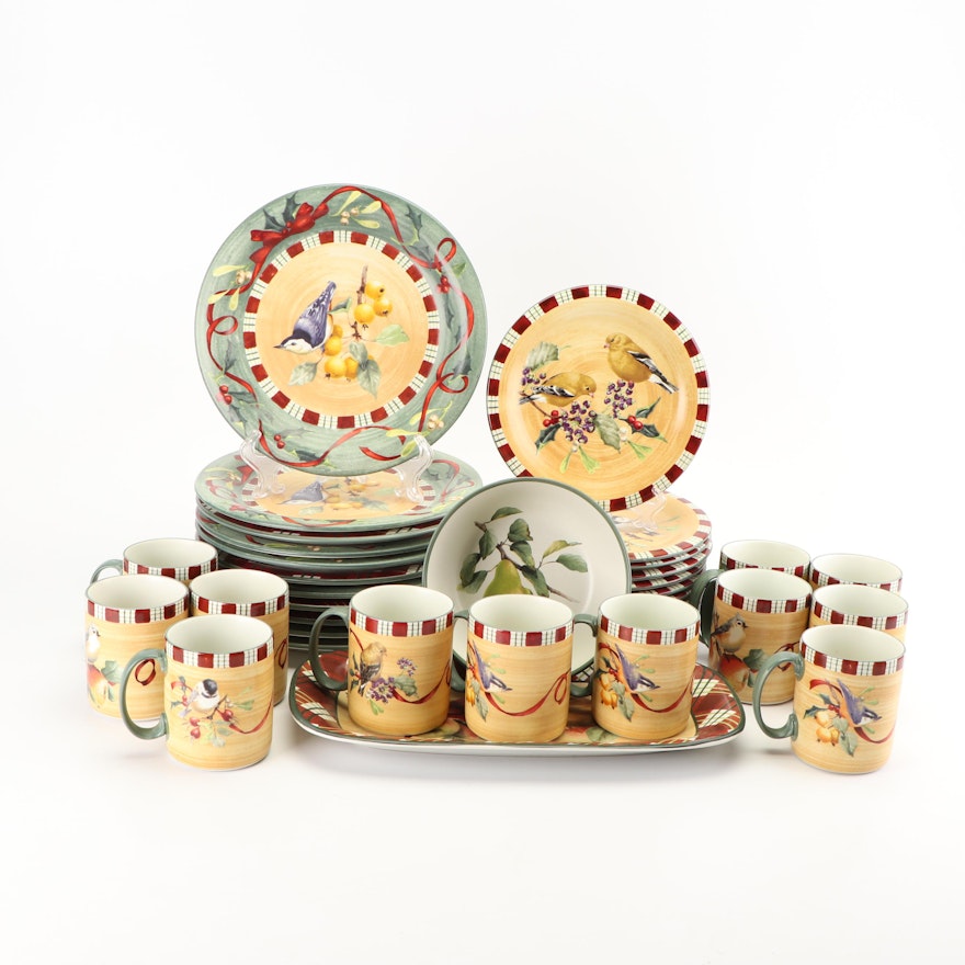 Lenox "Goldfinch" Ceramic Dinnerware