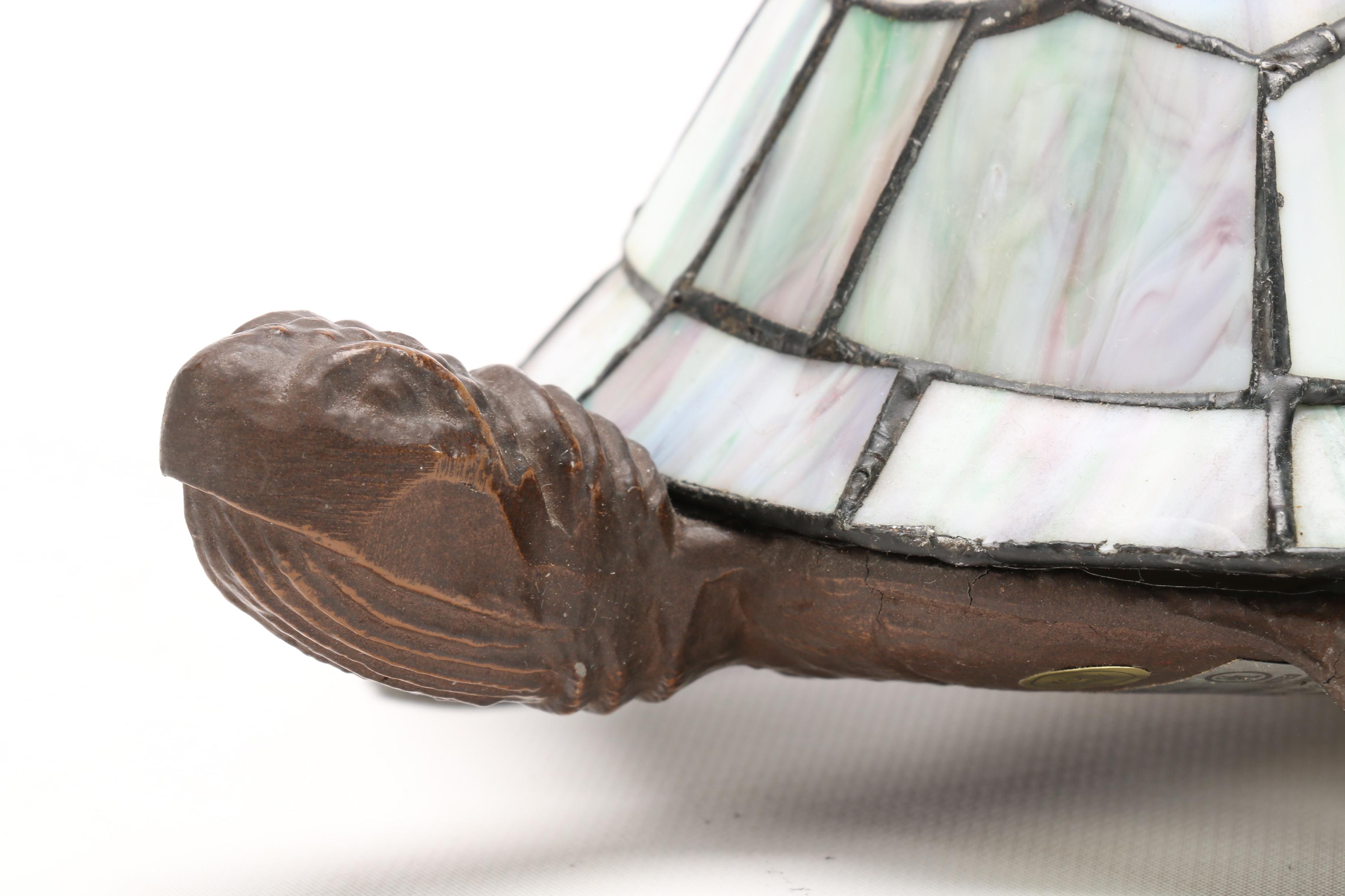 Contemporary Stained Glass Accent Lamps